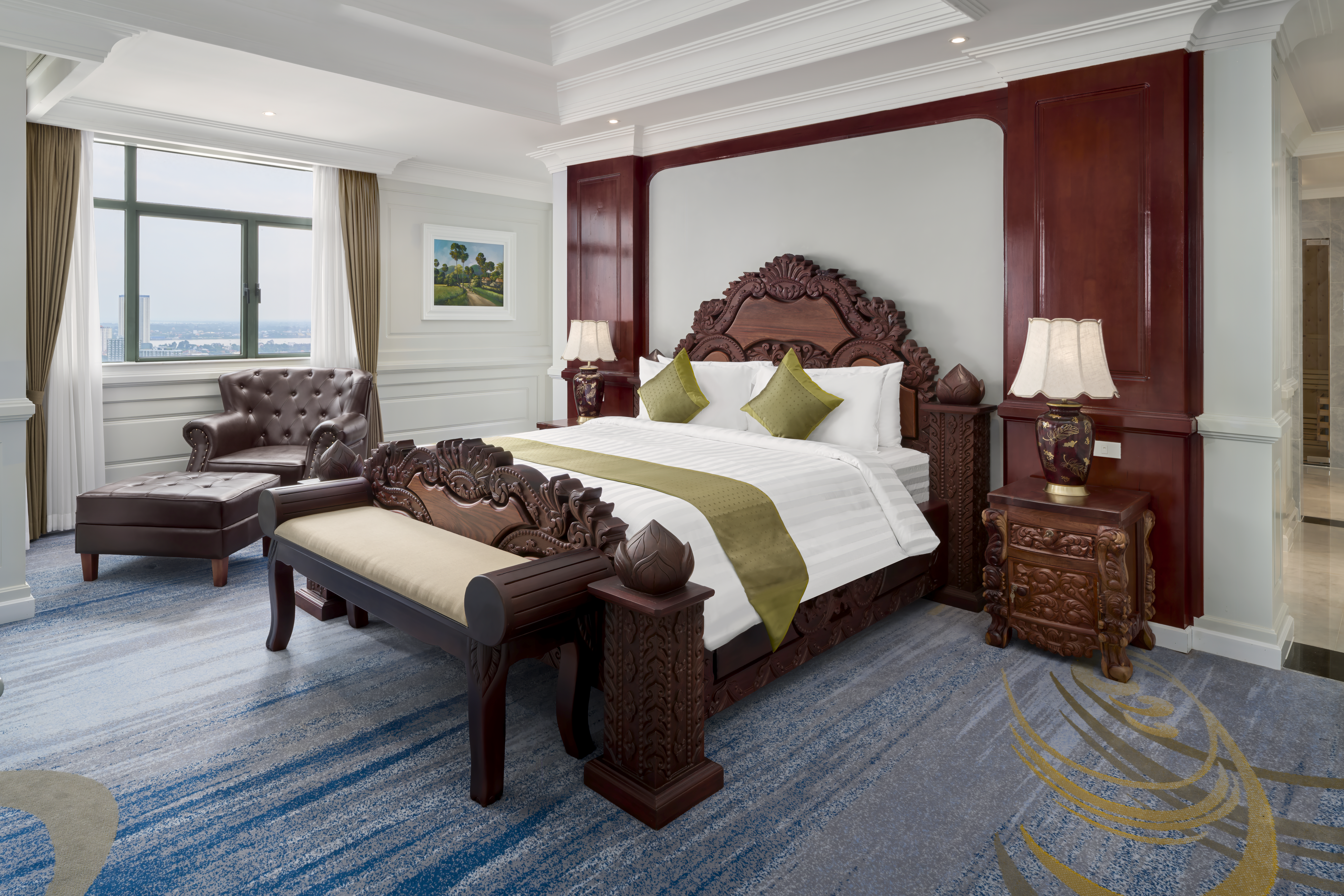 Wyndham Grand Phnom Penh Capital presidential suite in Phnom Penh, Other than US/Canada