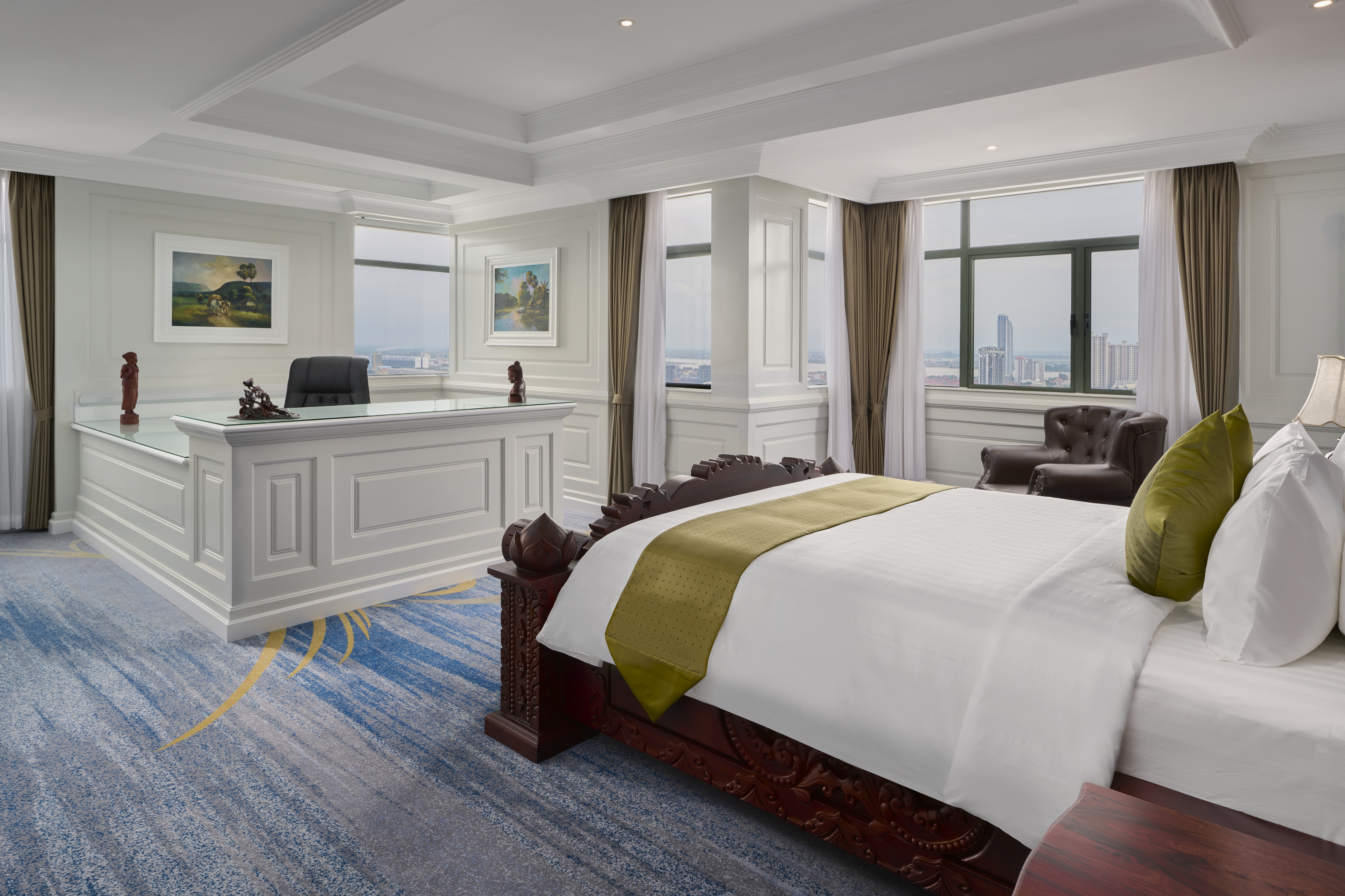 Wyndham Grand Phnom Penh Capital presidential suite in Phnom Penh, Other than US/Canada