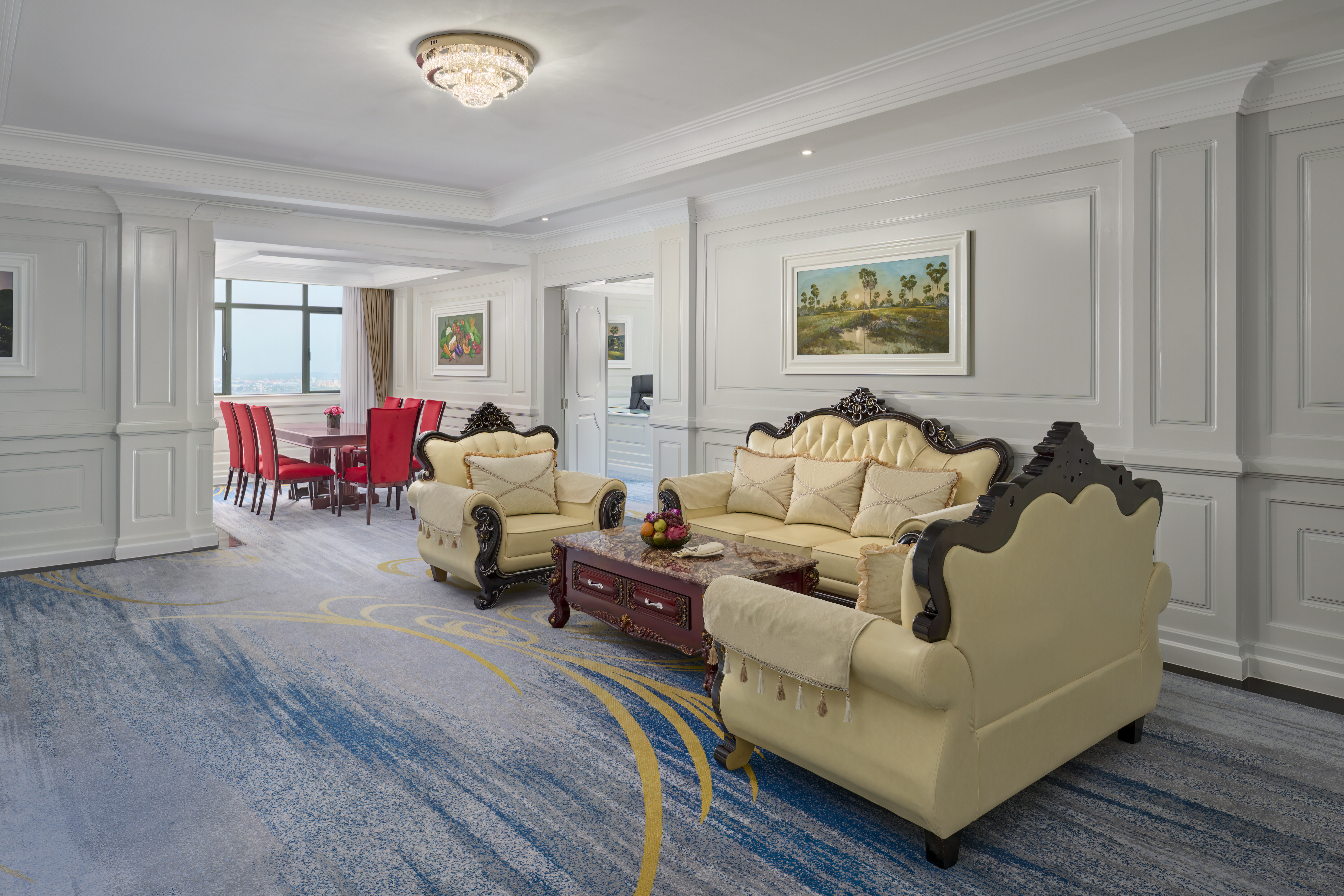 Wyndham Grand Phnom Penh Capital presidential suite in Phnom Penh, Other than US/Canada