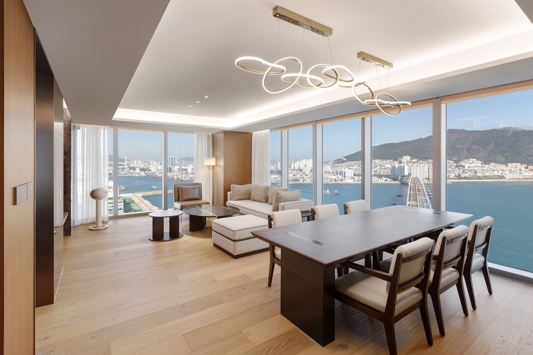 Wyndham Grand Busan Ijin suite living room in Busan, Other than US/Canada