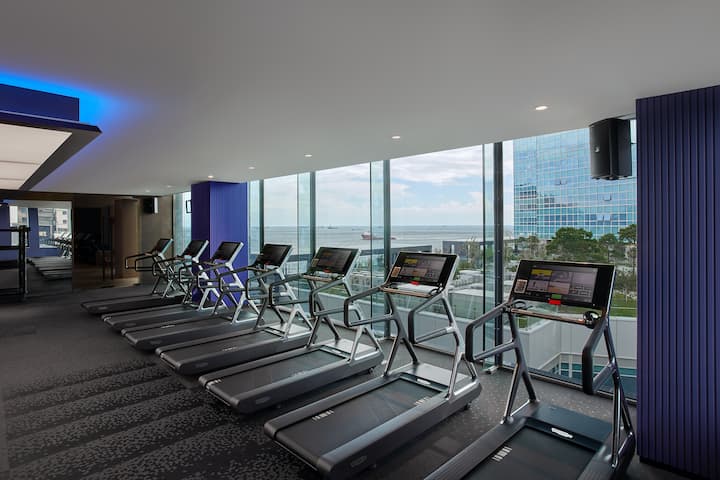 Fitness room at Wyndham Grand Busan Ijin in Busan, Other than US/Canada