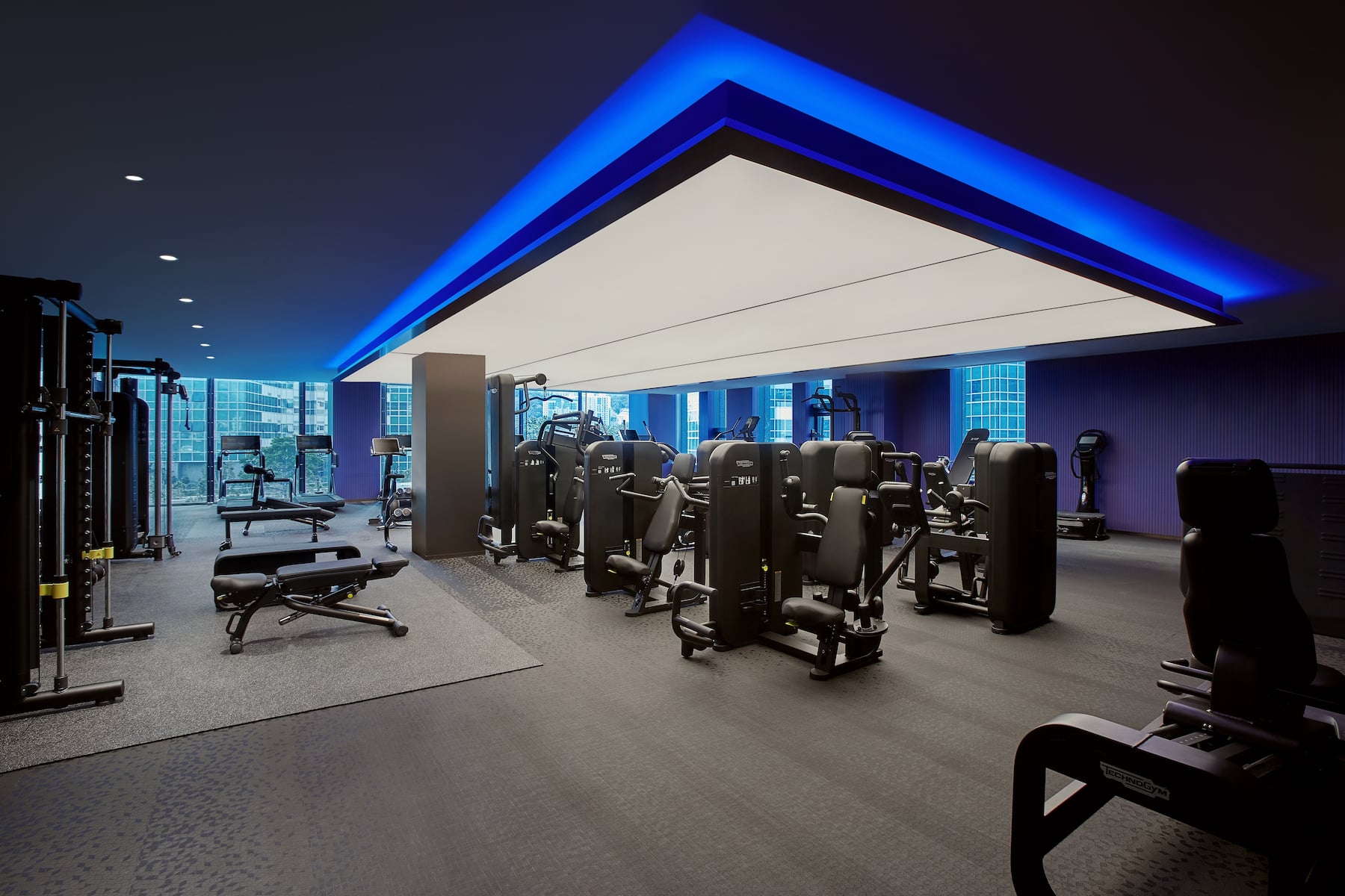 Fitness room at Wyndham Grand Busan Ijin in Busan, Other than US/Canada