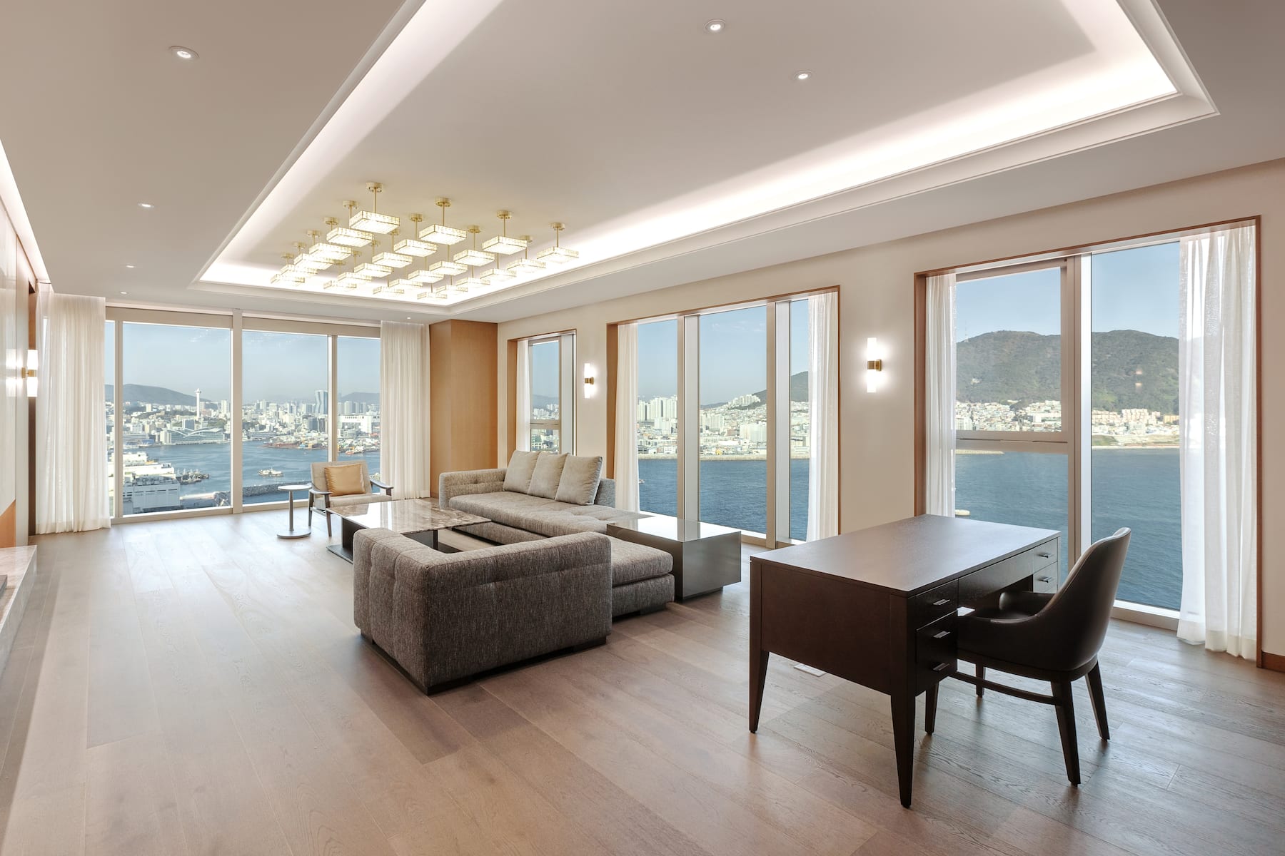 Wyndham Grand Busan Ijin suite living room in Busan, Other than US/Canada
