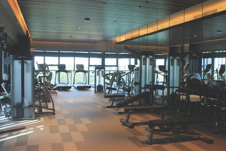 Fitness room at Wyndham Grand Yangon in Yangon, Other than US/Canada