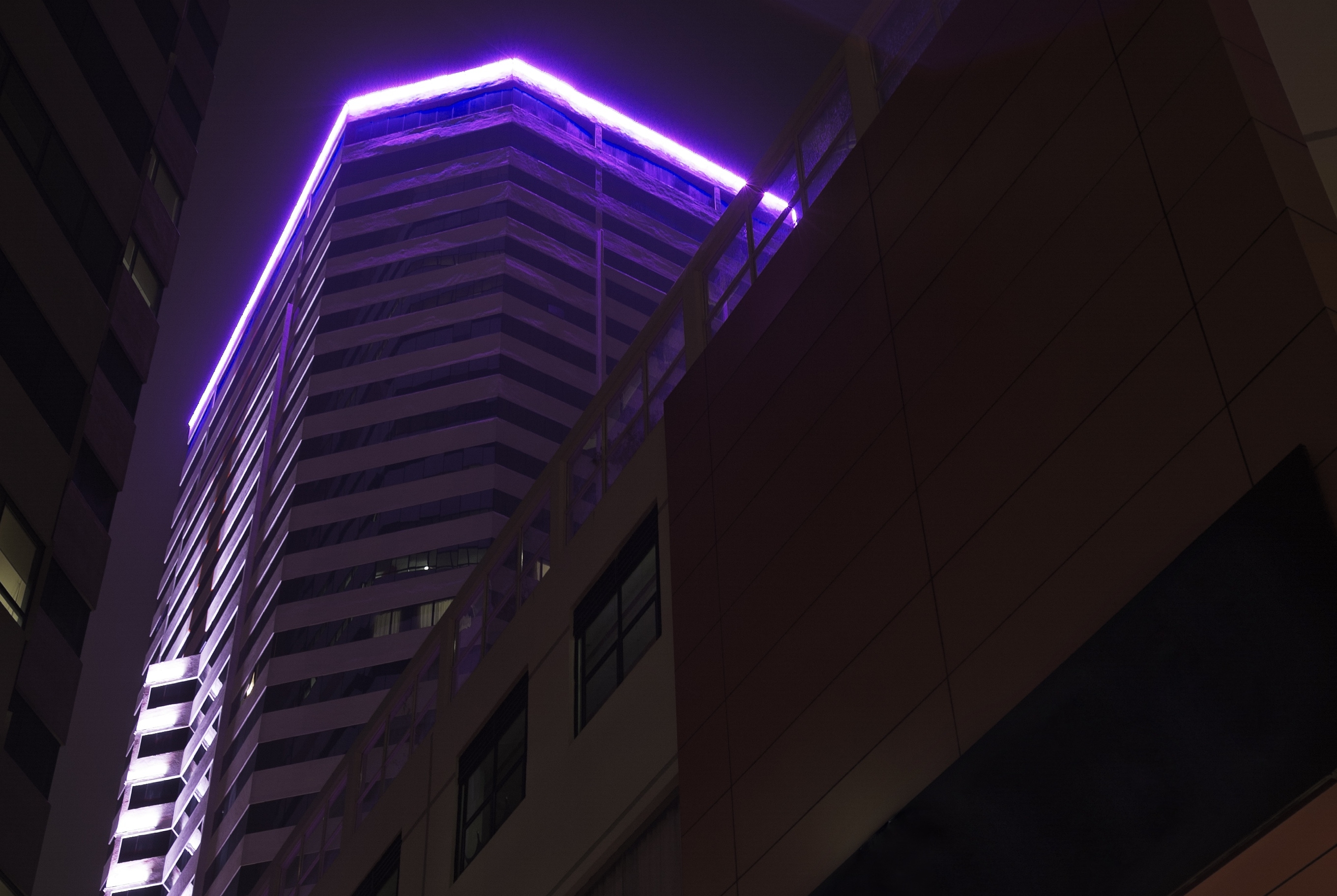 Exterior Night Image of Wyndham Grand Bangsar Kuala Lumpur hotel in Kuala Lumpur, Other than US/Canada