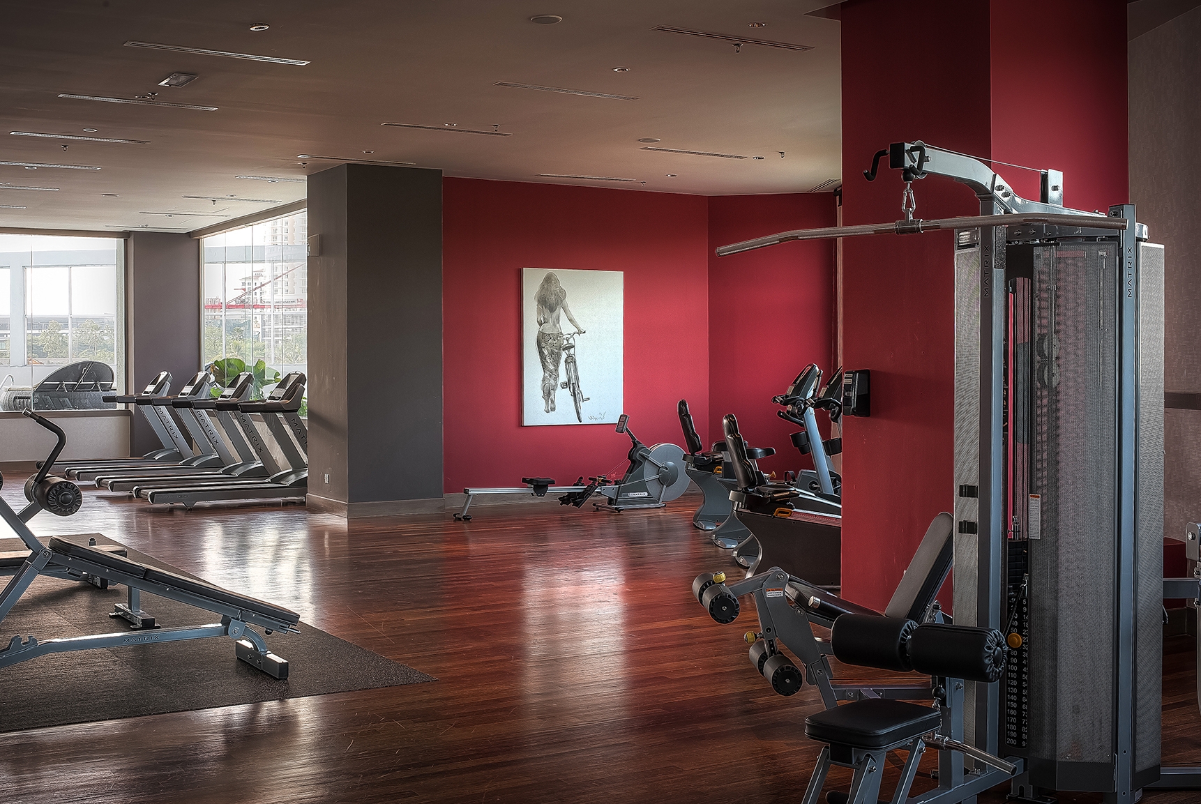 Fitness room at Wyndham Grand Bangsar Kuala Lumpur in Kuala Lumpur, Other than US/Canada