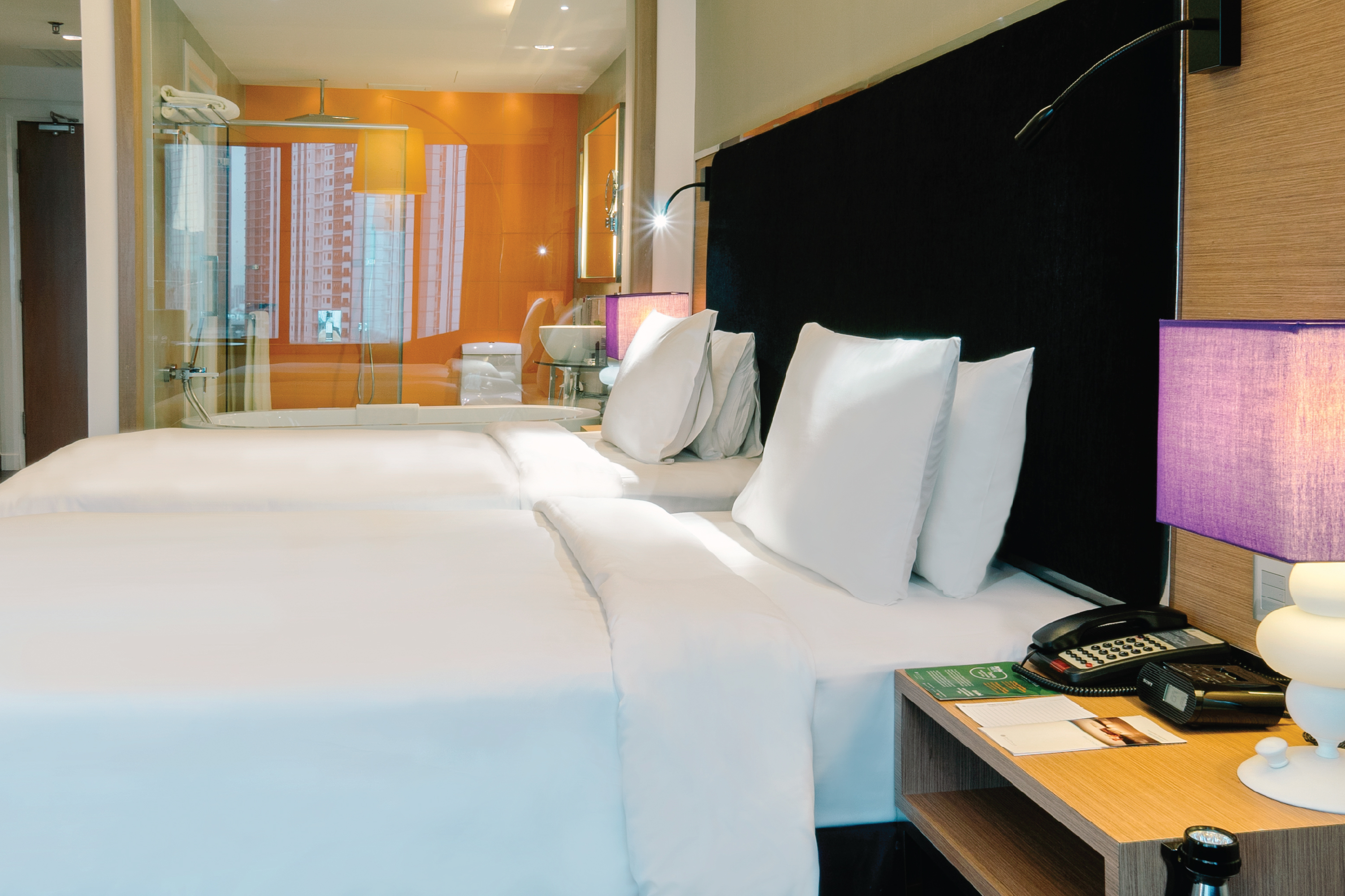 Guest room at the Wyndham Grand Bangsar Kuala Lumpur in Kuala Lumpur, Other than US/Canada