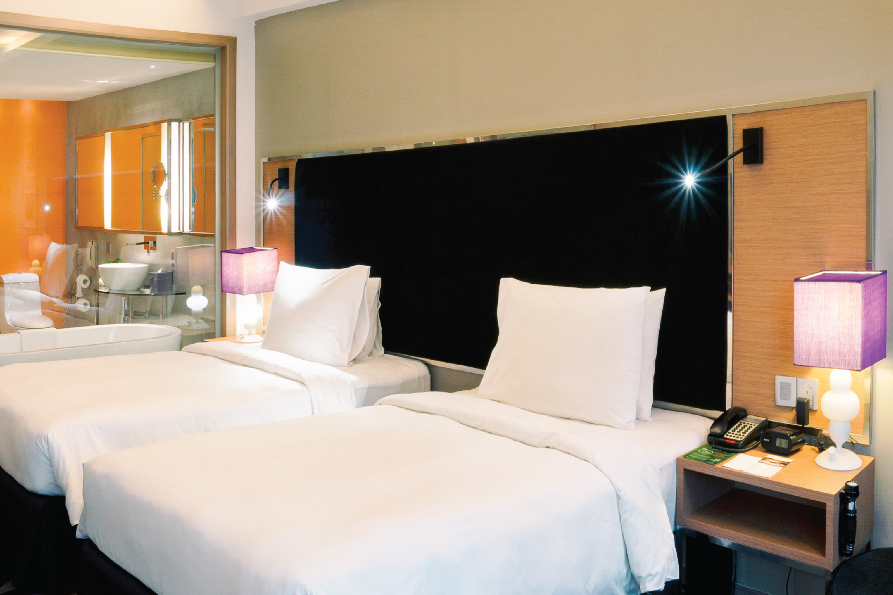 Guest room at the Wyndham Grand Bangsar Kuala Lumpur in Kuala Lumpur, Other than US/Canada