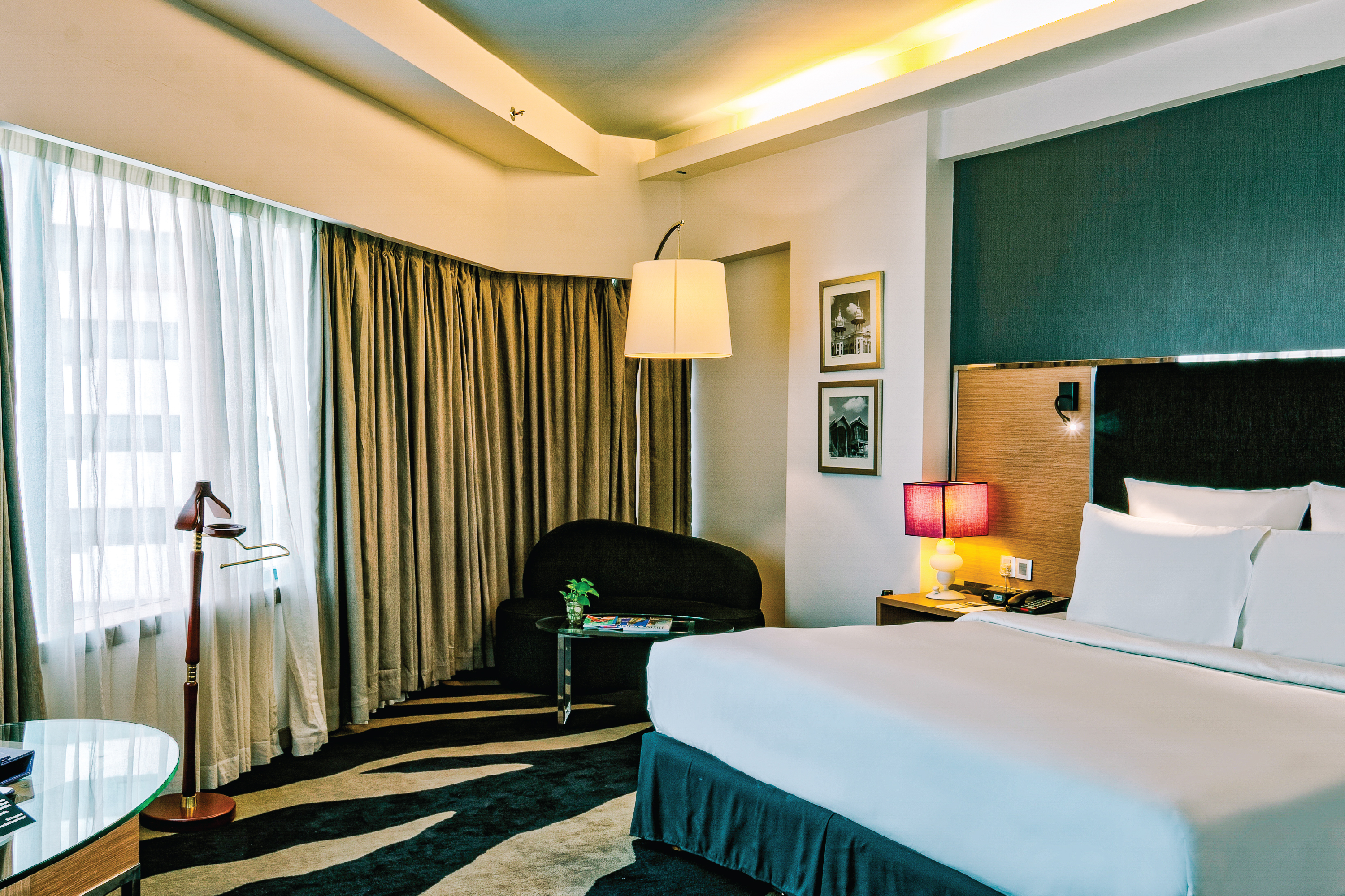 Guest room at the Wyndham Grand Bangsar Kuala Lumpur in Kuala Lumpur, Other than US/Canada