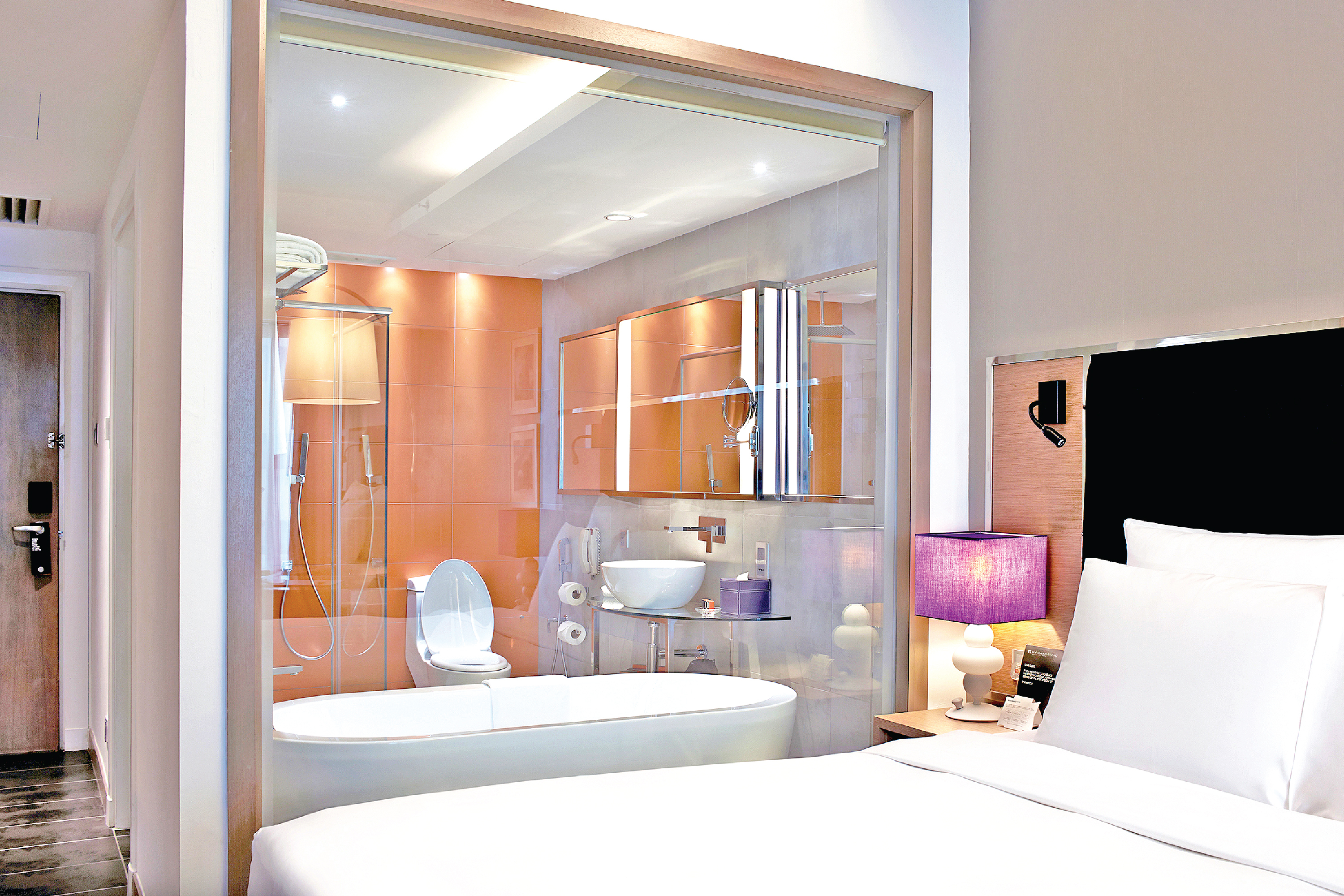 Guest room at the Wyndham Grand Bangsar Kuala Lumpur in Kuala Lumpur, Other than US/Canada