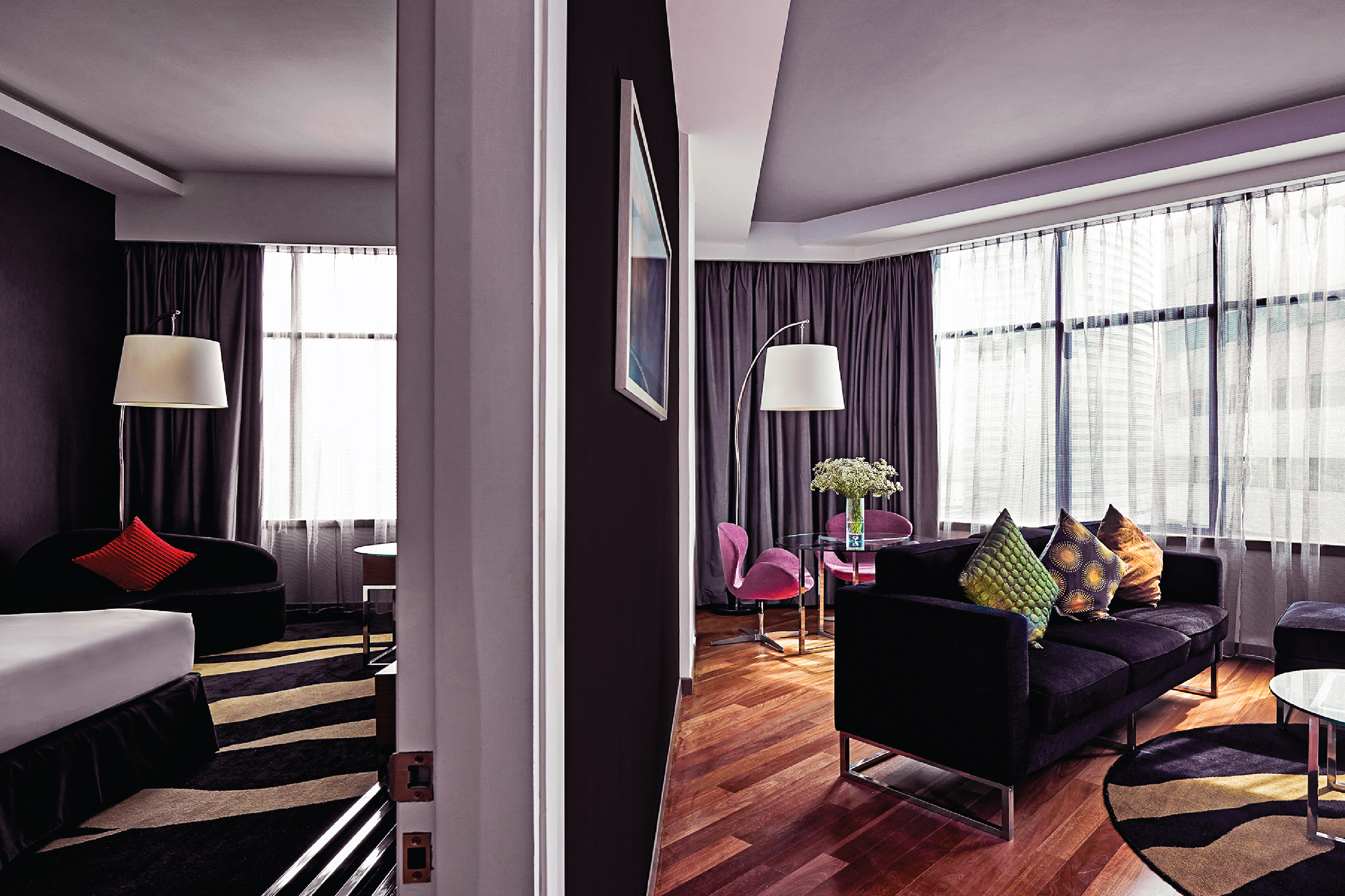 Guest room at the Wyndham Grand Bangsar Kuala Lumpur in Kuala Lumpur, Other than US/Canada