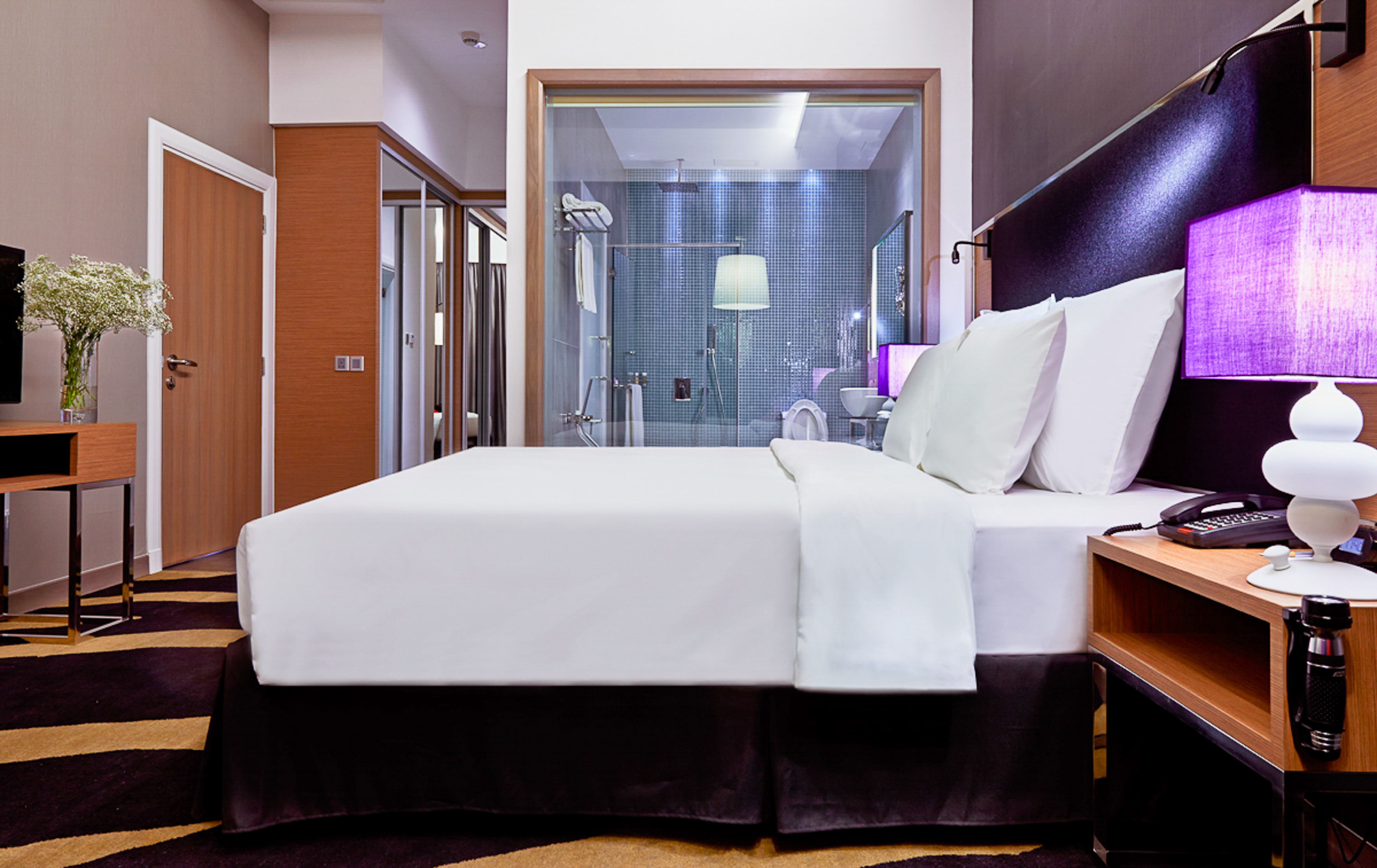 Guest room at the Wyndham Grand Bangsar Kuala Lumpur in Kuala Lumpur, Other than US/Canada