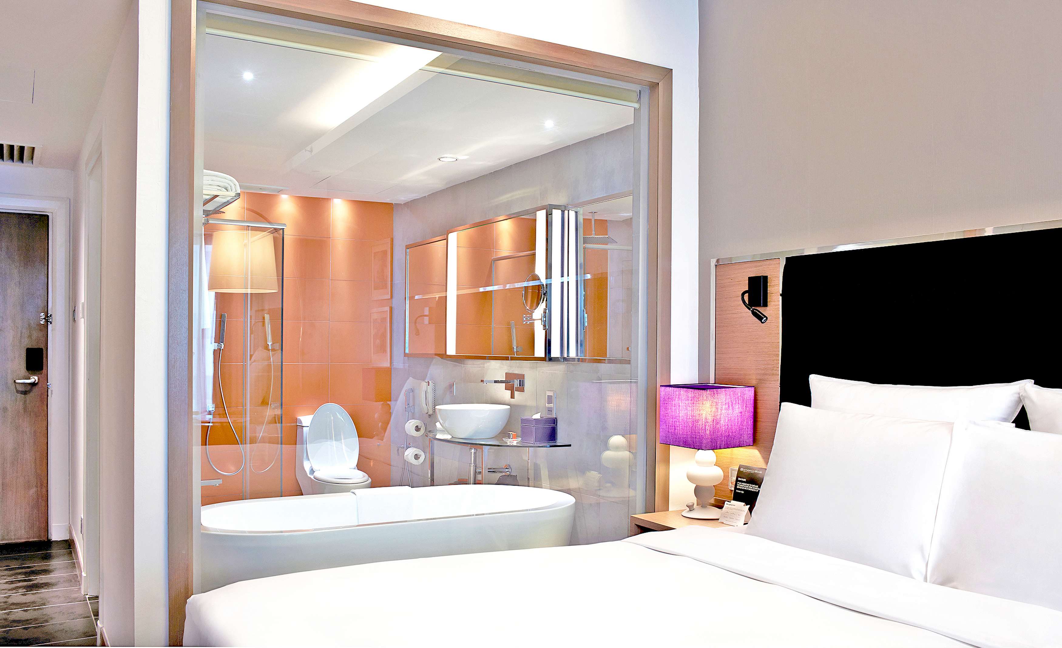 Guest room at the Wyndham Grand Bangsar Kuala Lumpur in Kuala Lumpur, Other than US/Canada