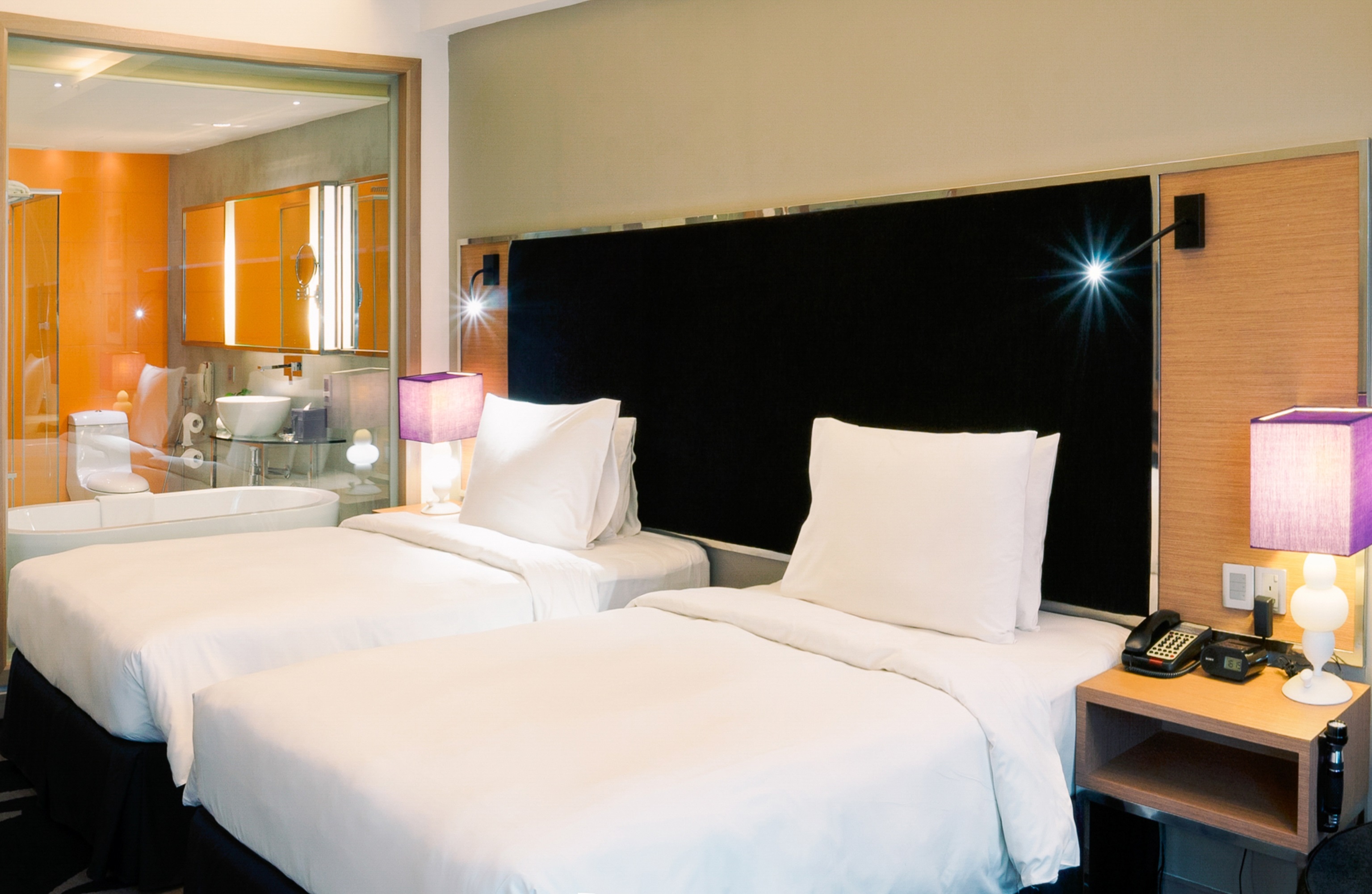 Guest room at the Wyndham Grand Bangsar Kuala Lumpur in Kuala Lumpur, Other than US/Canada