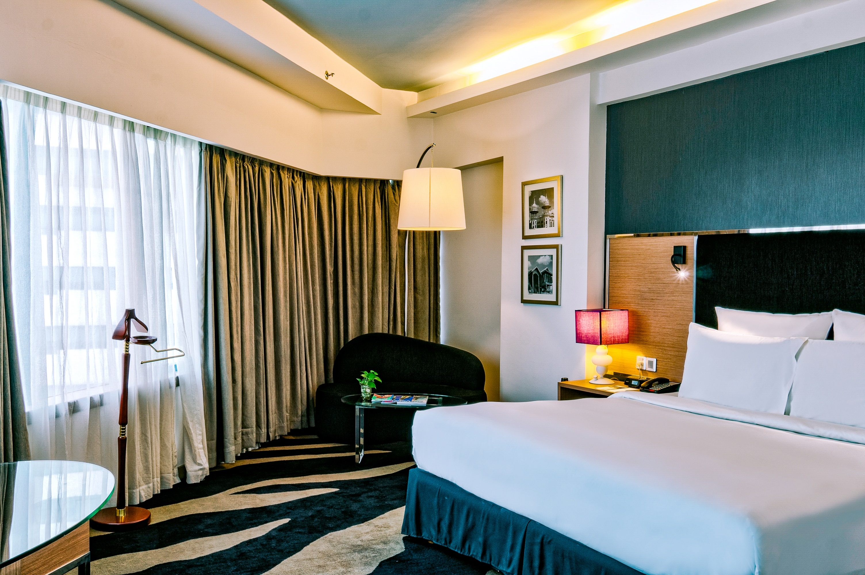 Guest room at the Wyndham Grand Bangsar Kuala Lumpur in Kuala Lumpur, Other than US/Canada