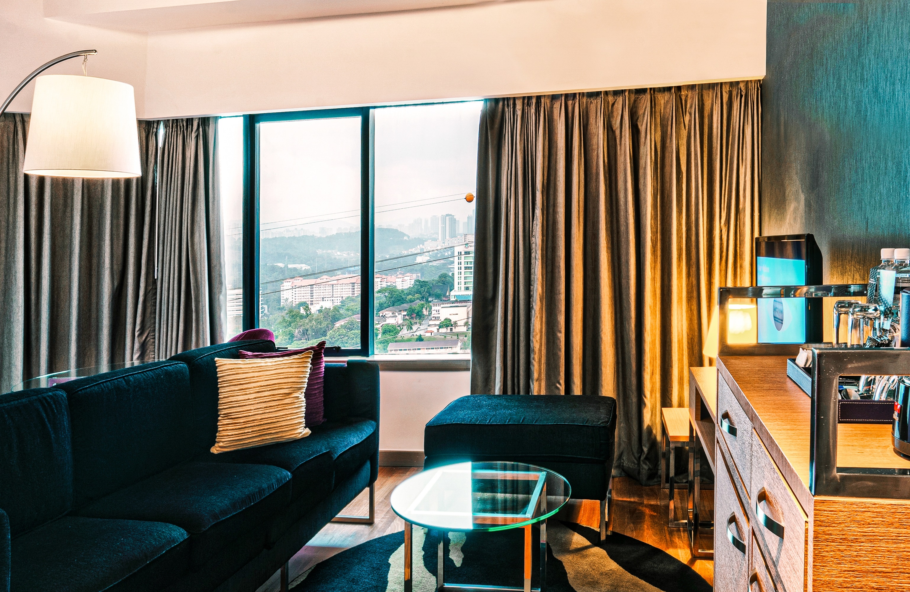 Guest room at the Wyndham Grand Bangsar Kuala Lumpur in Kuala Lumpur, Other than US/Canada