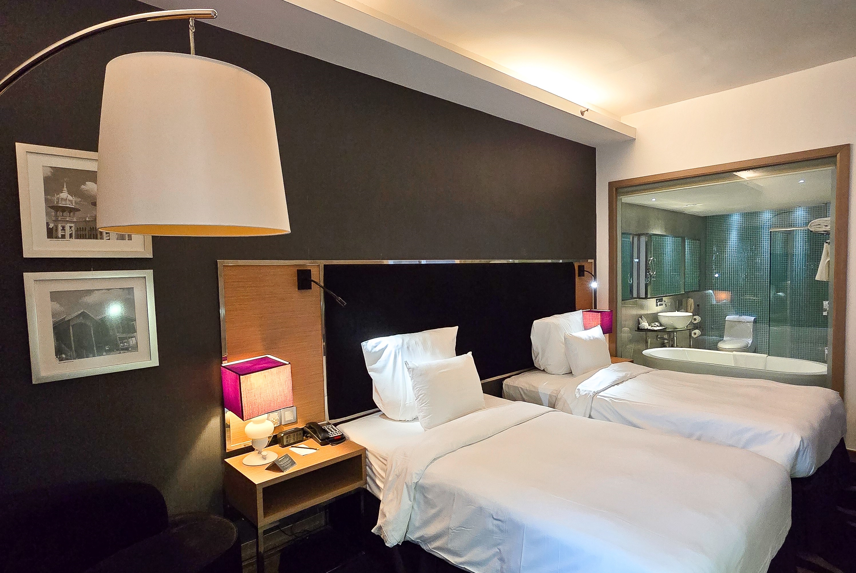 Guest room at the Wyndham Grand Bangsar Kuala Lumpur in Kuala Lumpur, Other than US/Canada