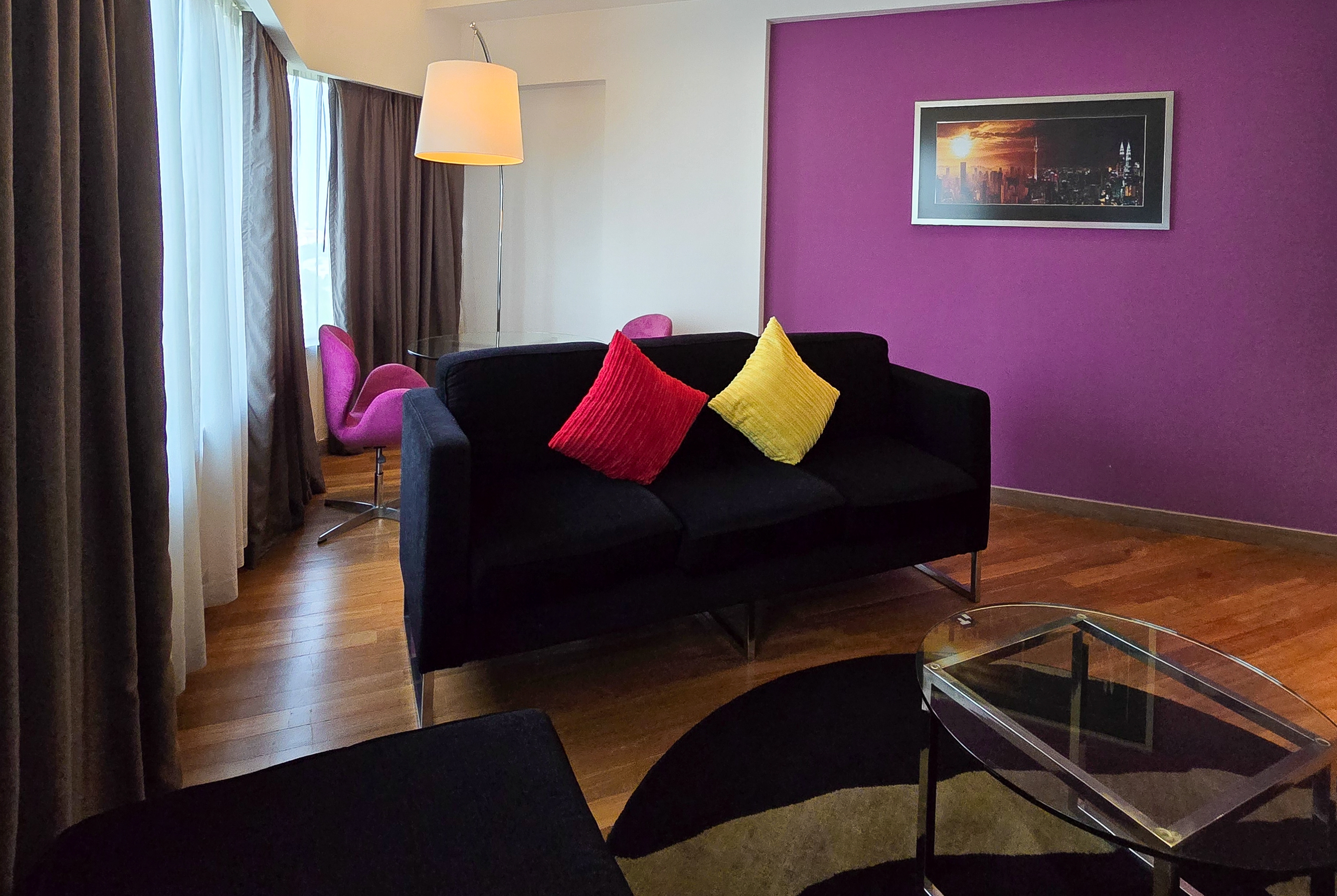 Guest room at the Wyndham Grand Bangsar Kuala Lumpur in Kuala Lumpur, Other than US/Canada