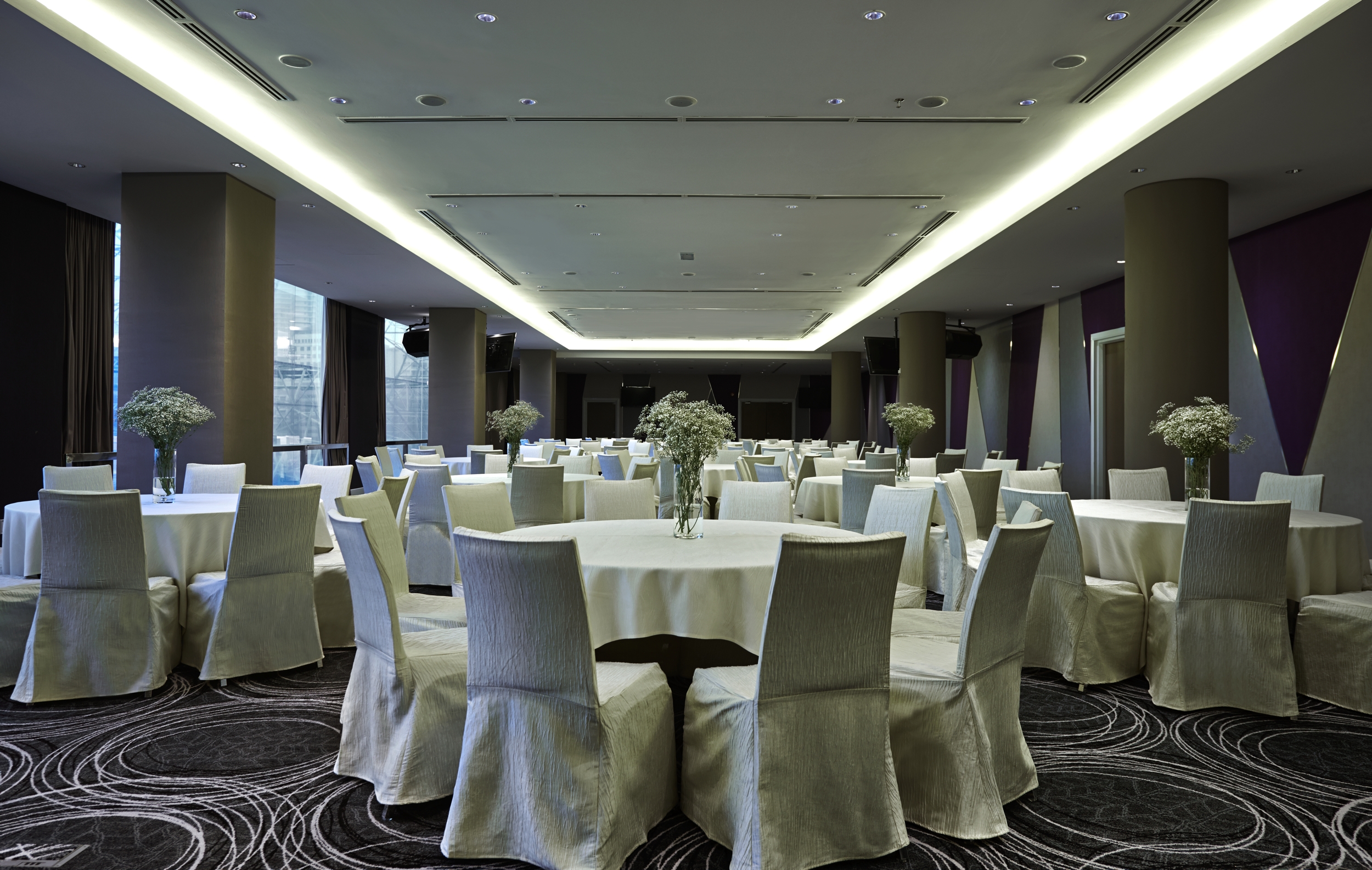 Meeting room banquet rounds at Wyndham Grand Bangsar Kuala Lumpur in Kuala Lumpur, Other than US/Canada