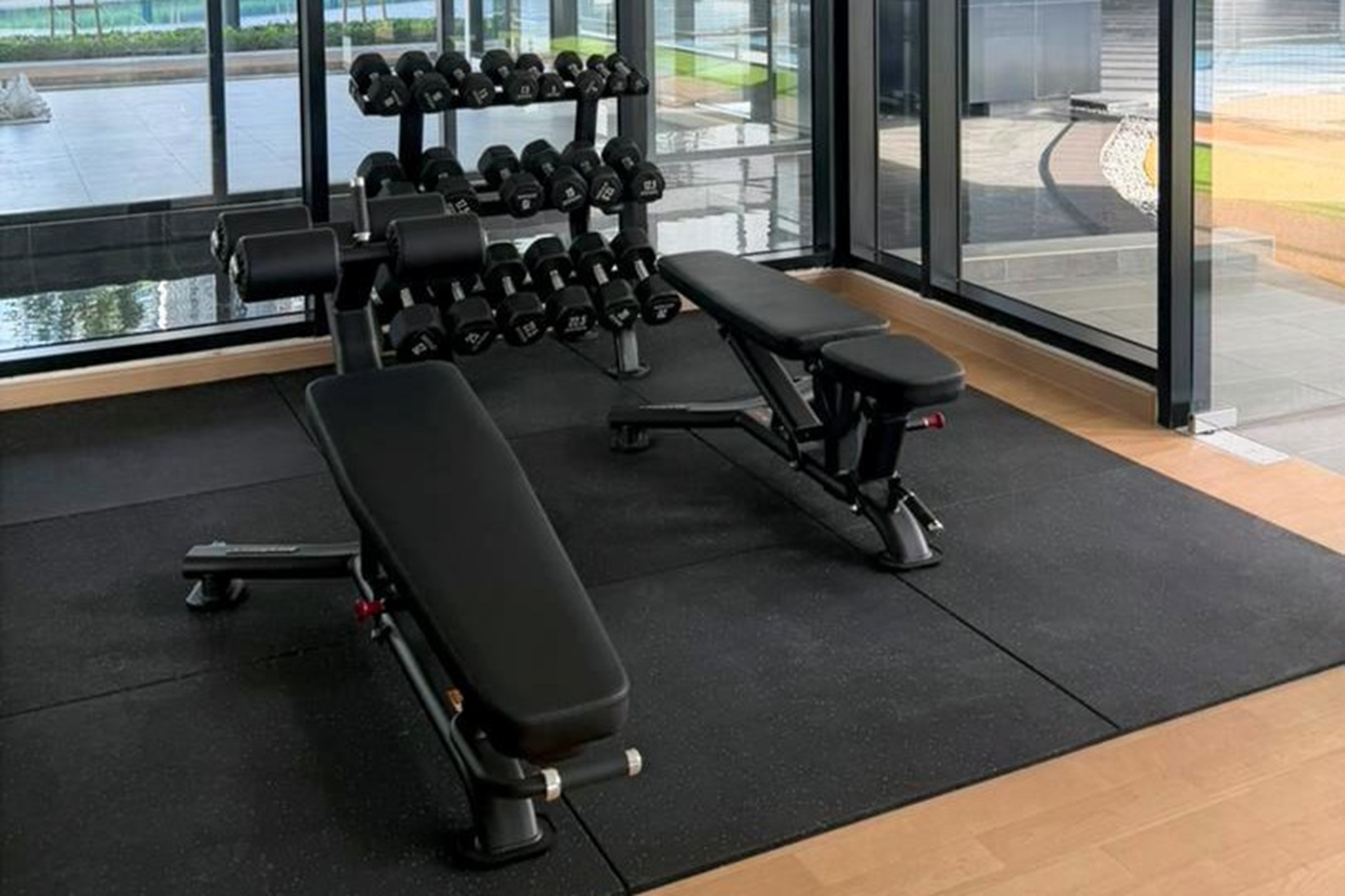 Fitness room at Wyndham Grand i-City in Shah Alam, Other than US/Canada