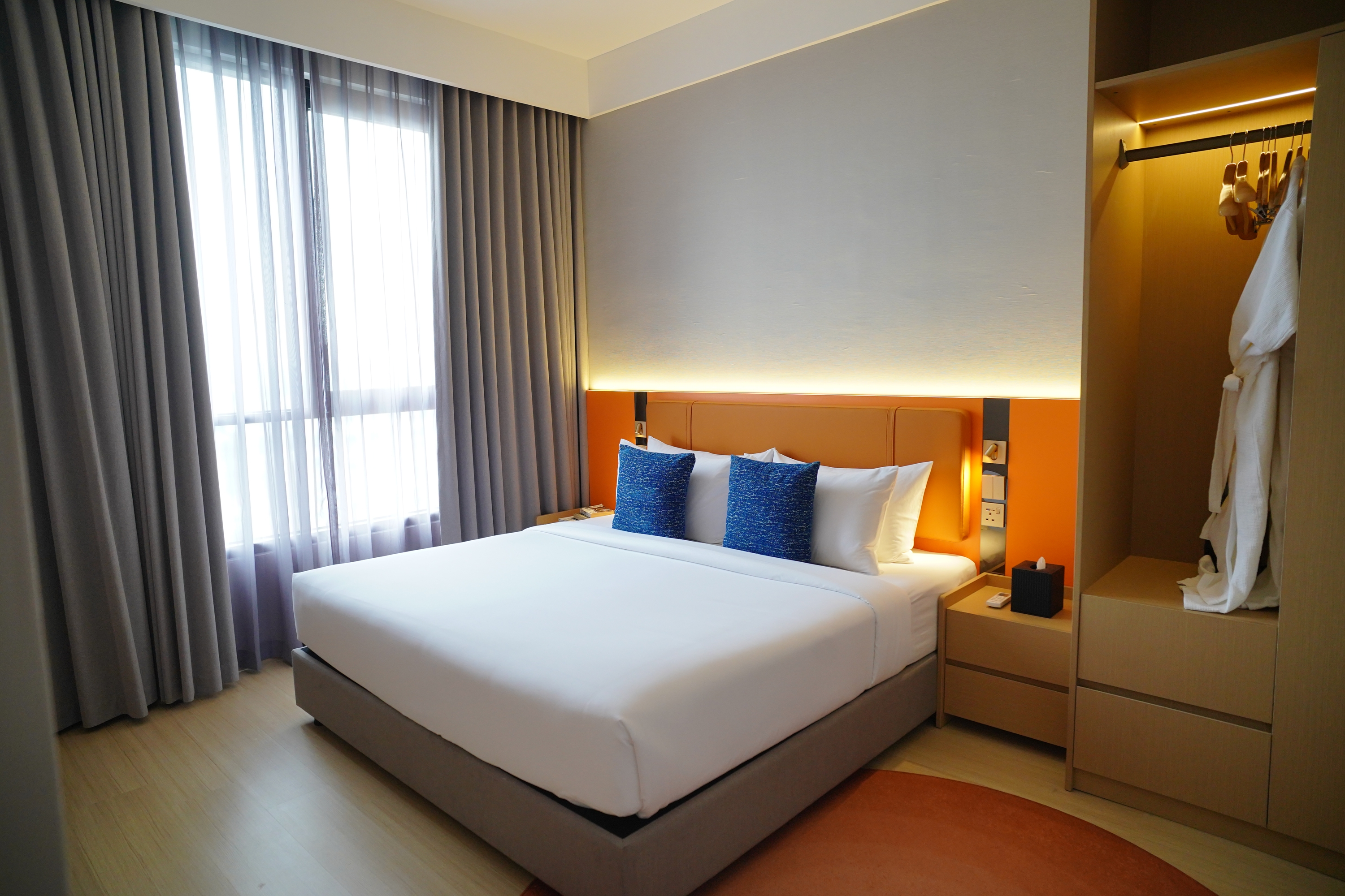 Guest room at the Wyndham Grand i-City in Shah Alam, Other than US/Canada