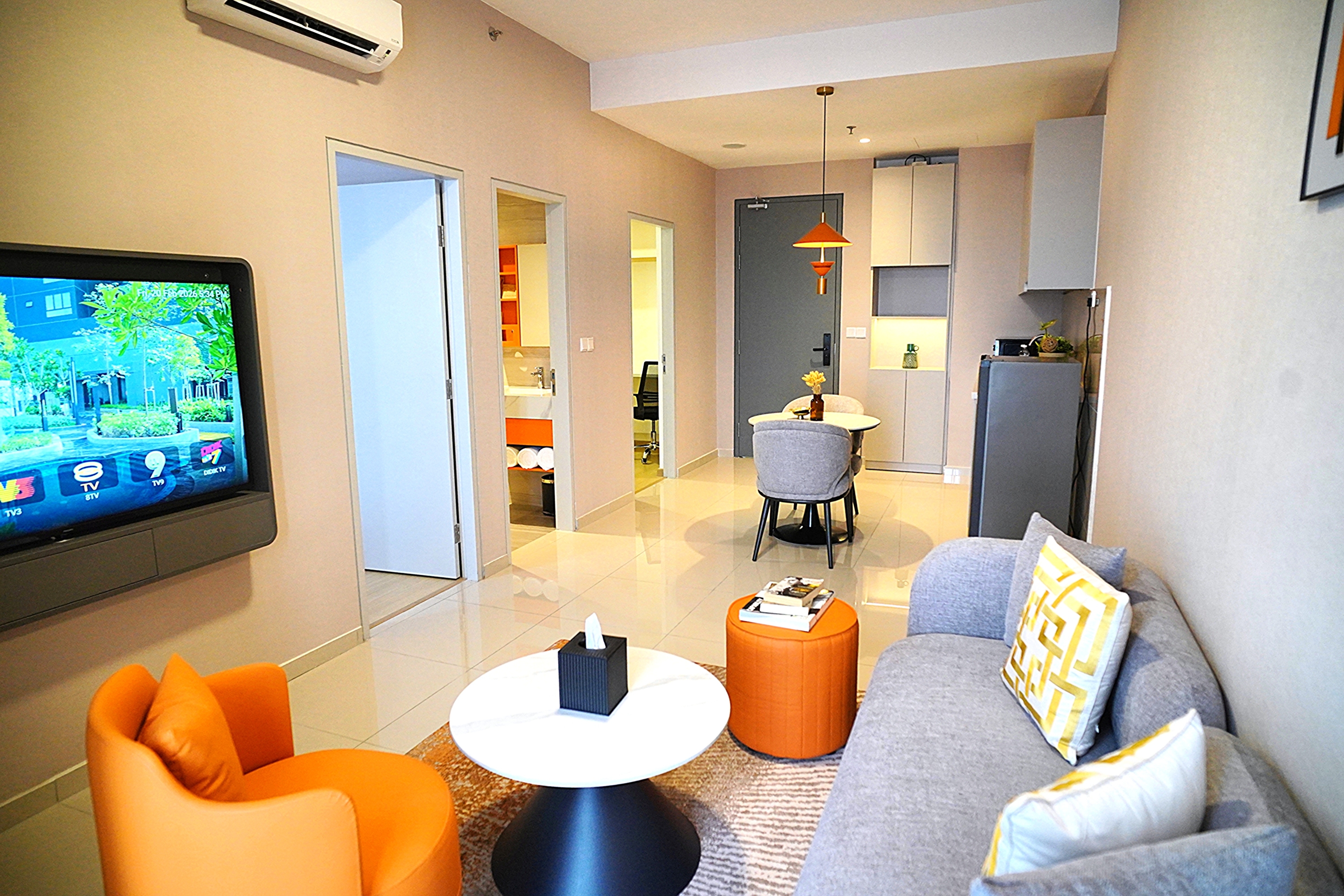 Guest room at the Wyndham Grand i-City in Shah Alam, Other than US/Canada