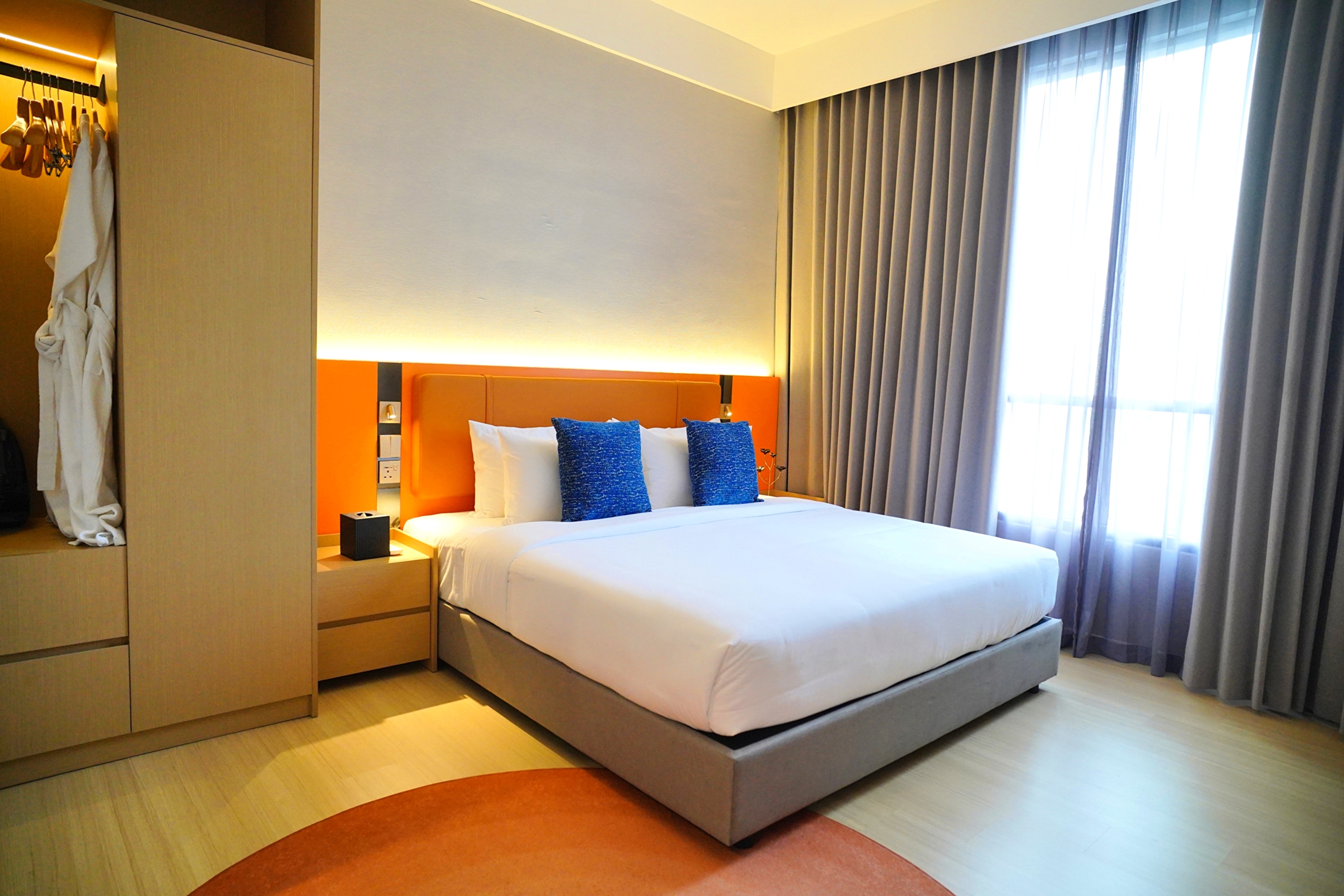 Guest room at the Wyndham Grand i-City in Shah Alam, Other than US/Canada