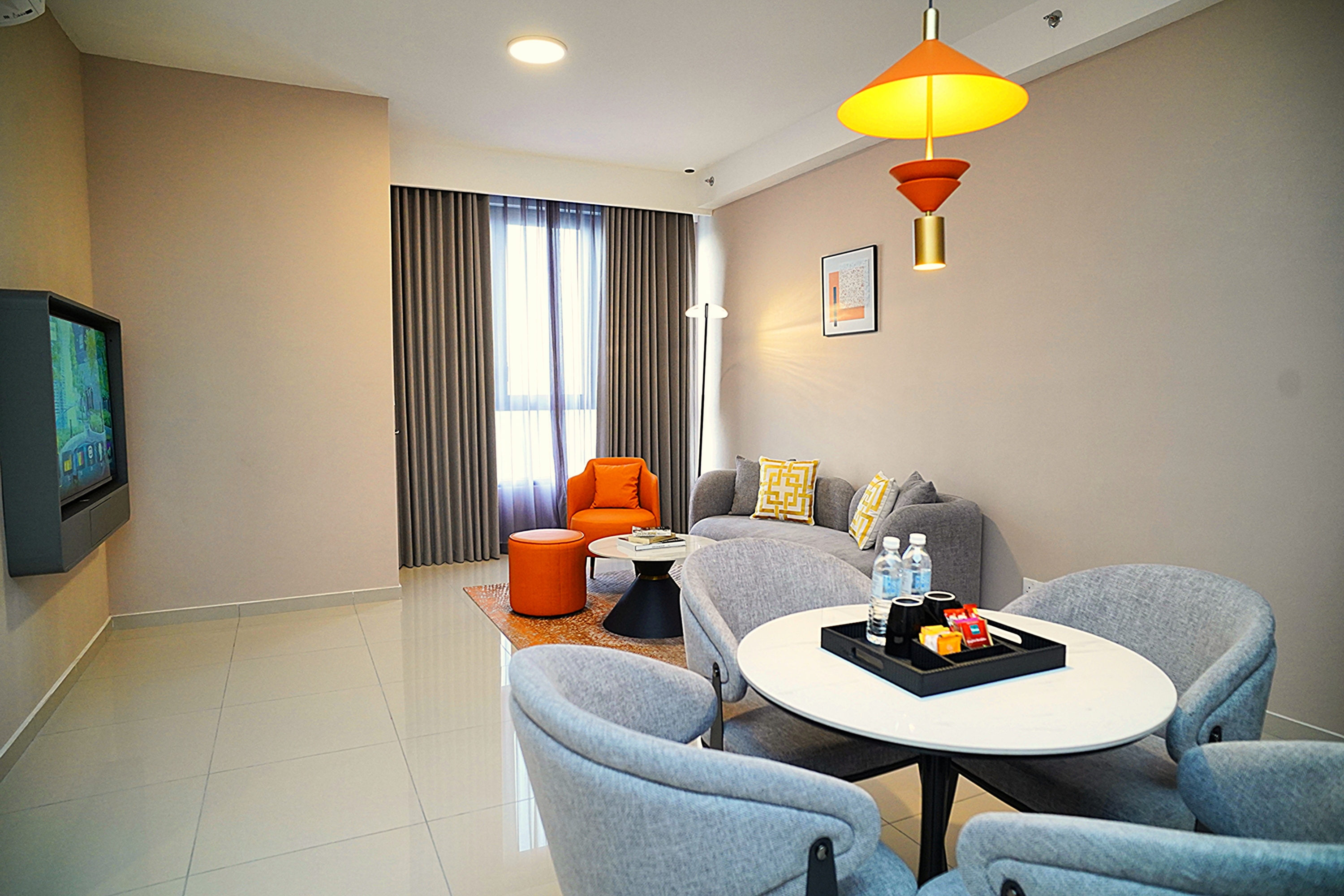 Guest room at the Wyndham Grand i-City in Shah Alam, Other than US/Canada