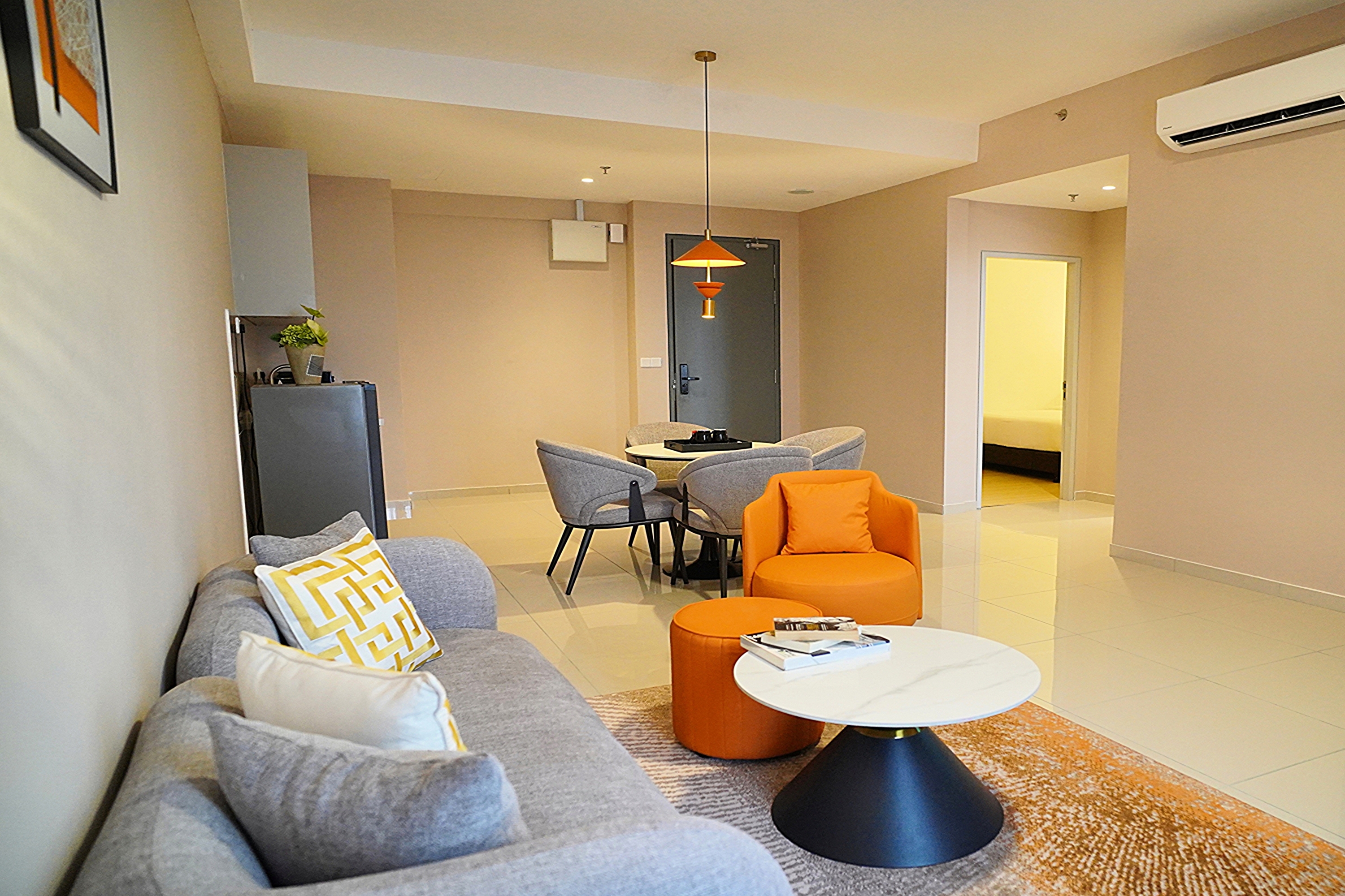 Guest room at the Wyndham Grand i-City in Shah Alam, Other than US/Canada