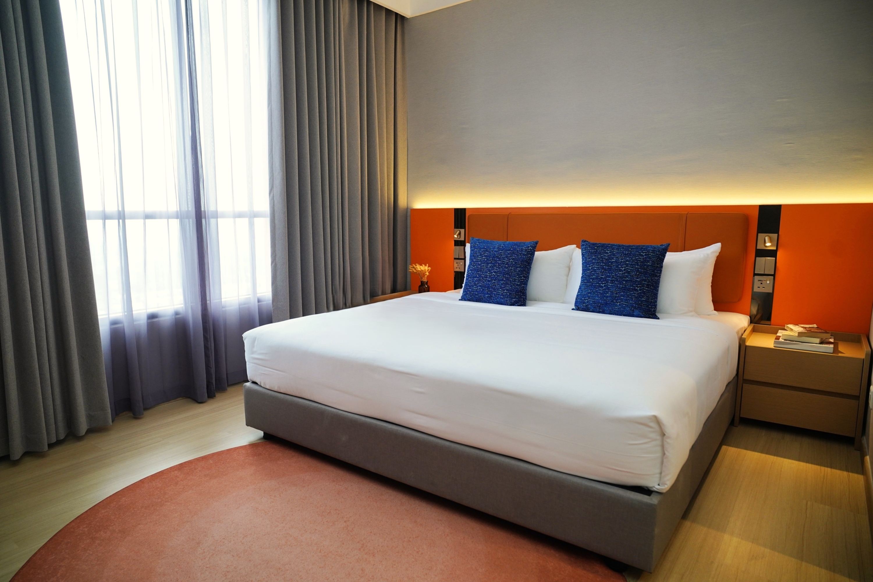 Guest room at the Wyndham Grand i-City in Shah Alam, Other than US/Canada