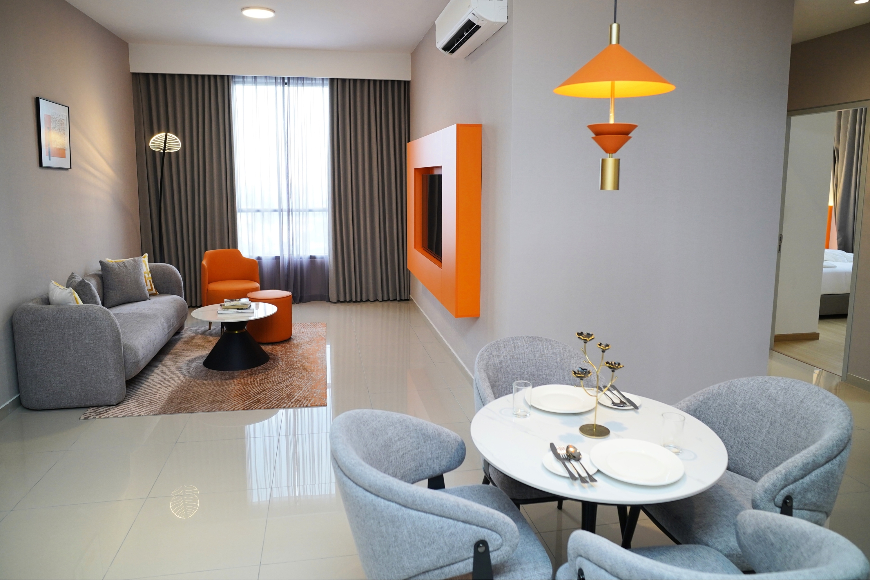 Guest room at the Wyndham Grand i-City in Shah Alam, Other than US/Canada