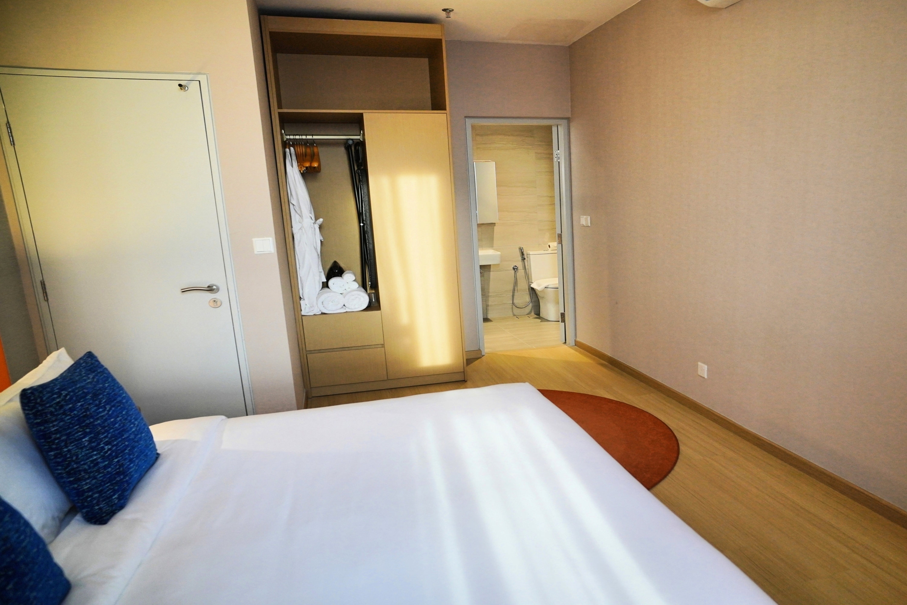 Guest room at the Wyndham Grand i-City in Shah Alam, Other than US/Canada