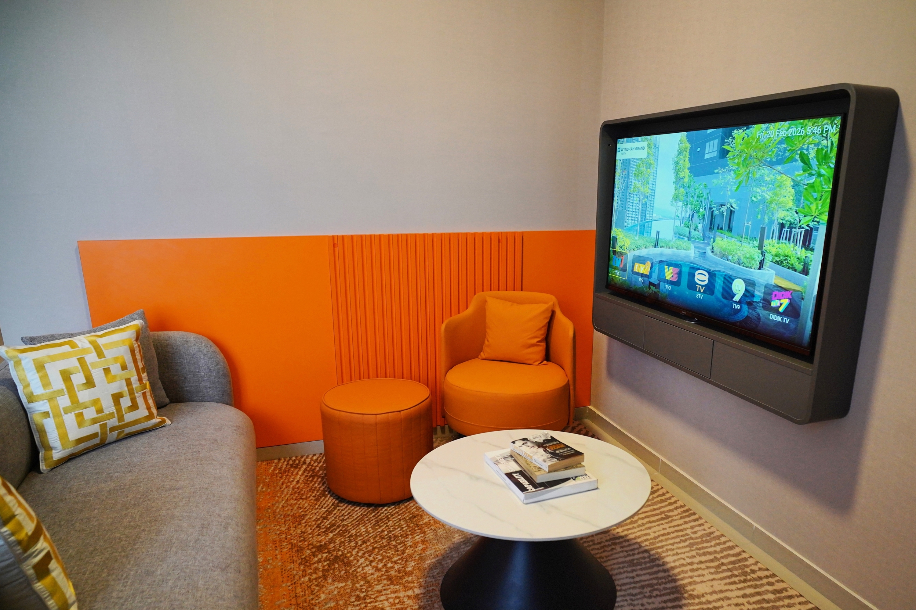 Guest room at the Wyndham Grand i-City in Shah Alam, Other than US/Canada