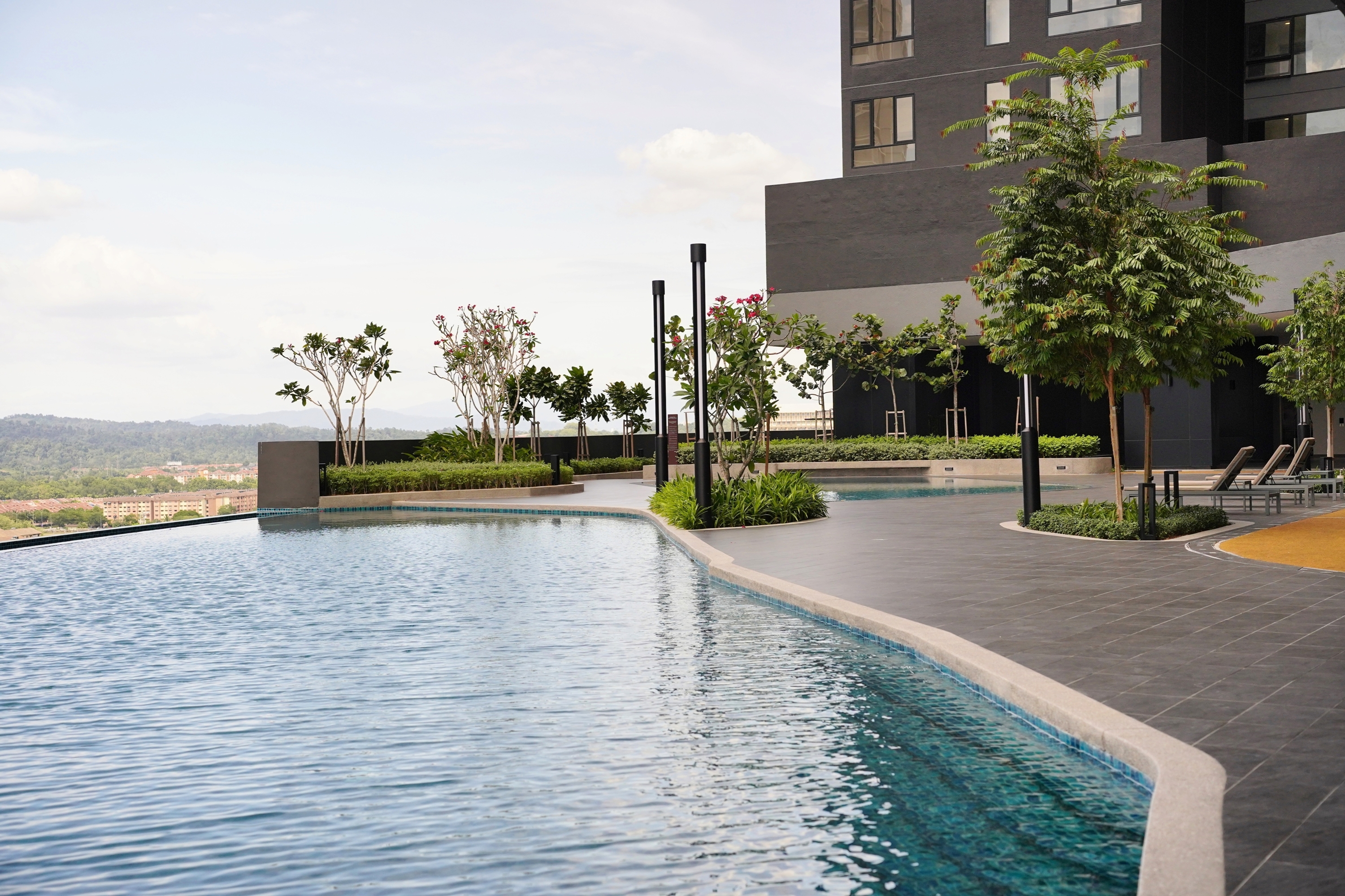 Pool at the Wyndham Grand i-City in Shah Alam, Other than US/Canada