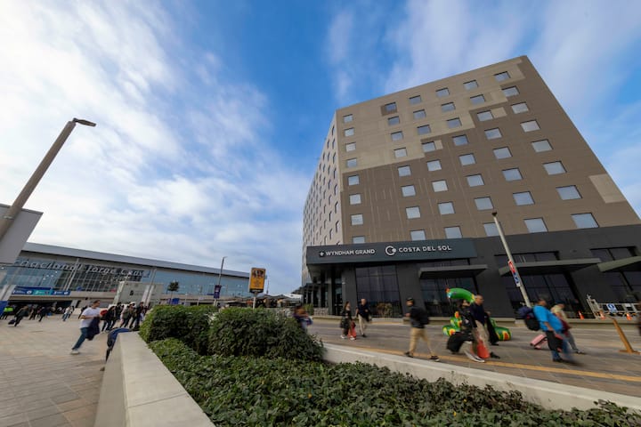Exterior of Wyndham Grand Costa Del Sol Lima Airport hotel in Lima, Other than US/Canada