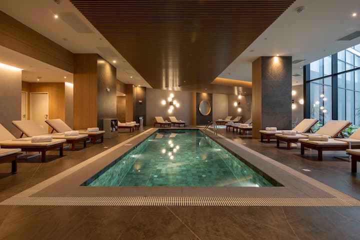 Indoor pool at the Wyndham Grand Costa Del Sol Lima Airport in Lima, Other than US/Canada