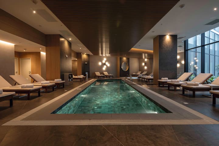 Indoor pool at the Wyndham Grand Costa Del Sol Lima Airport in Lima, Other than US/Canada