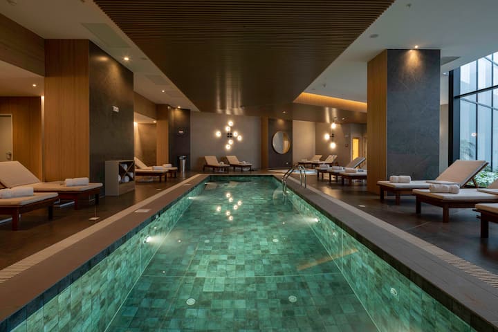 Indoor pool at the Wyndham Grand Costa Del Sol Lima Airport in Lima, Other than US/Canada