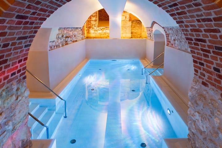 Family pool at the Wyndham Grand Krakow Old Town in Cracow, Other than US/Canada