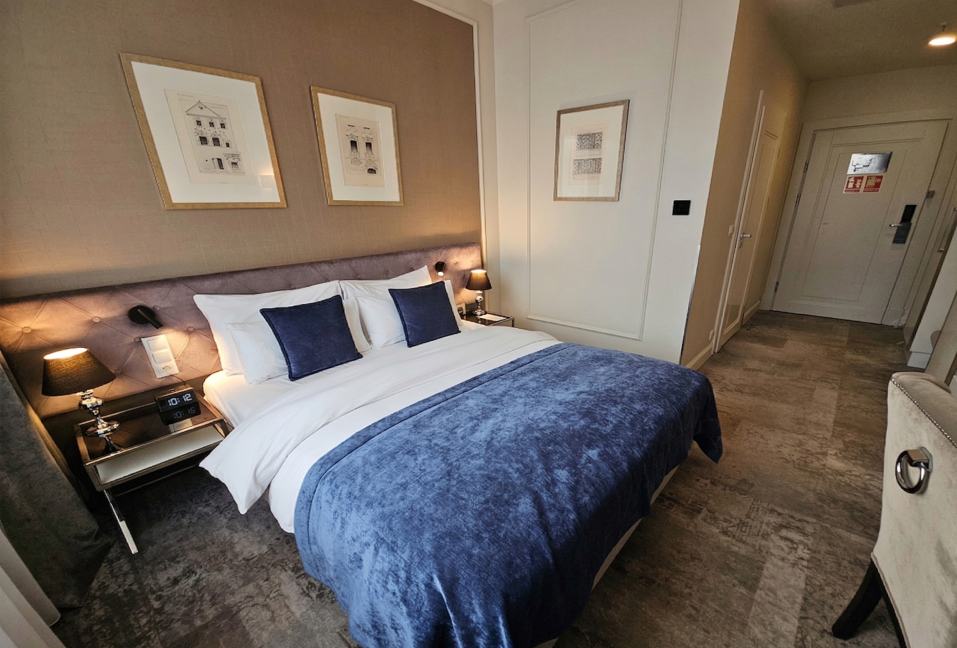 Guest room at the Wyndham Grand Krakow Old Town in Cracow, Other than US/Canada