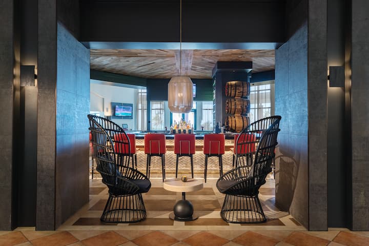 Wyndham Grand Rio Mar Rainforest Beach and Golf Resort restaurant bar in Rio Grande, Other than US/Canada