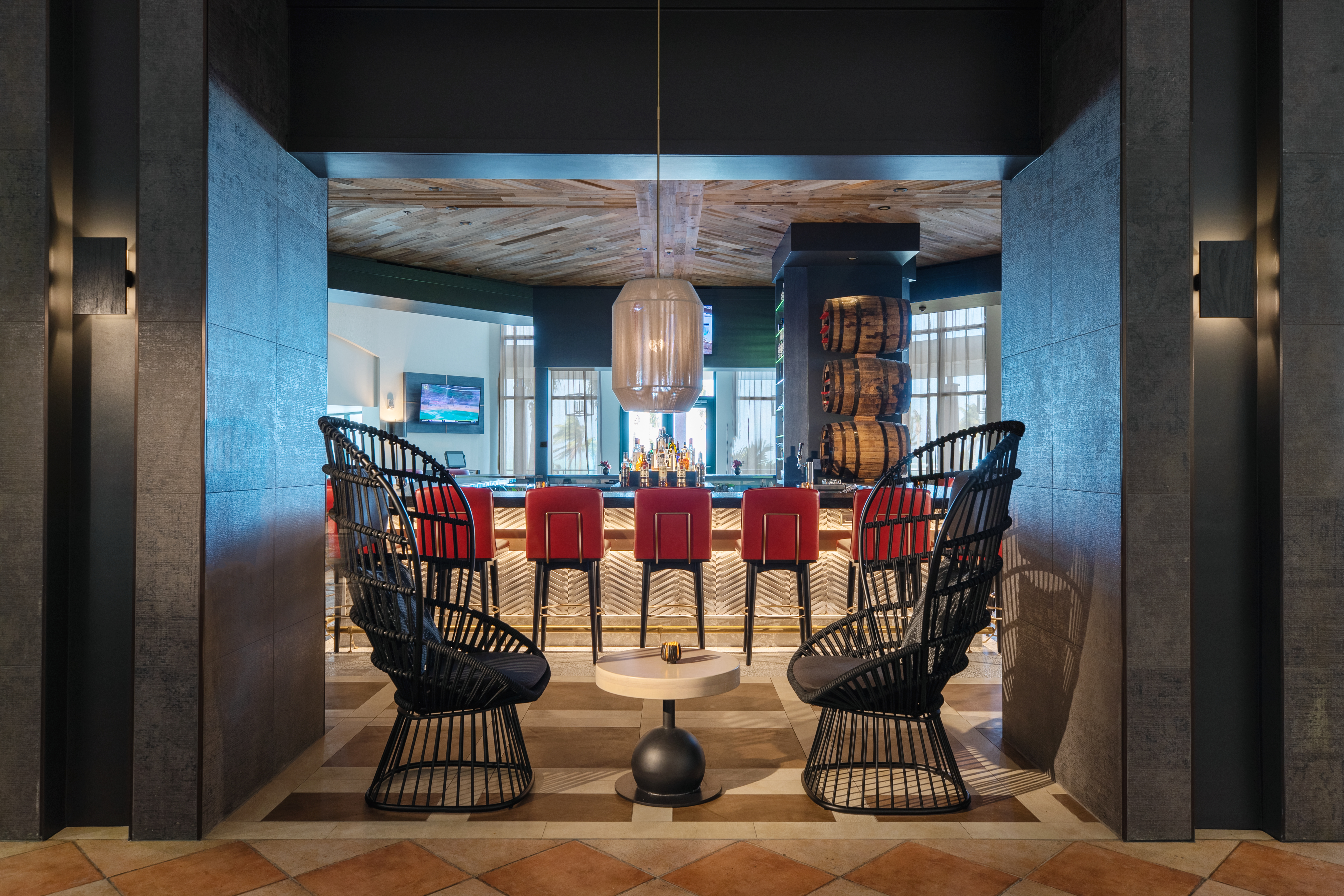 Bar at Wyndham Grand Rio Mar Rainforest Beach and Golf Resort in Rio Grande, Other than US/Canada