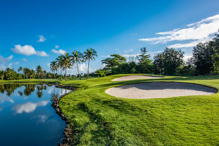 Golf course at Wyndham Grand Rio Mar Rainforest Beach and Golf Resort in Rio Grande, Other than US/Canada