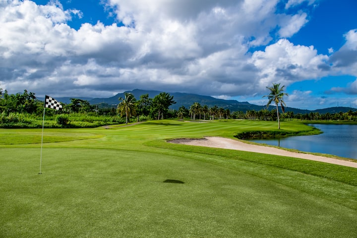 Golf course at Wyndham Grand Rio Mar Rainforest Beach and Golf Resort in Rio Grande, Other than US/Canada