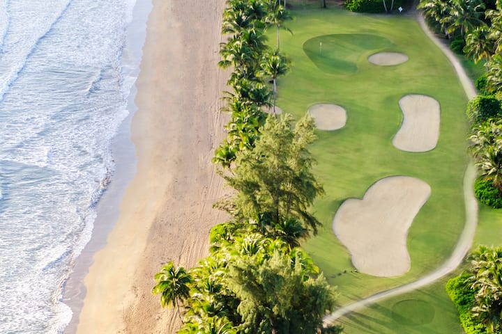 Golf course at Wyndham Grand Rio Mar Rainforest Beach and Golf Resort in Rio Grande, Other than US/Canada