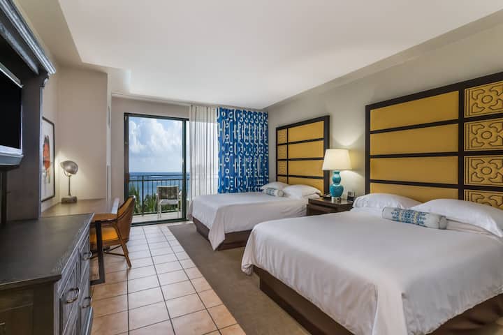 Guest room at the Wyndham Grand Rio Mar Rainforest Beach and Golf Resort in Rio Grande, Other than US/Canada