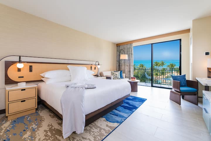 Guest room at the Wyndham Grand Rio Mar Rainforest Beach and Golf Resort in Rio Grande, Other than US/Canada