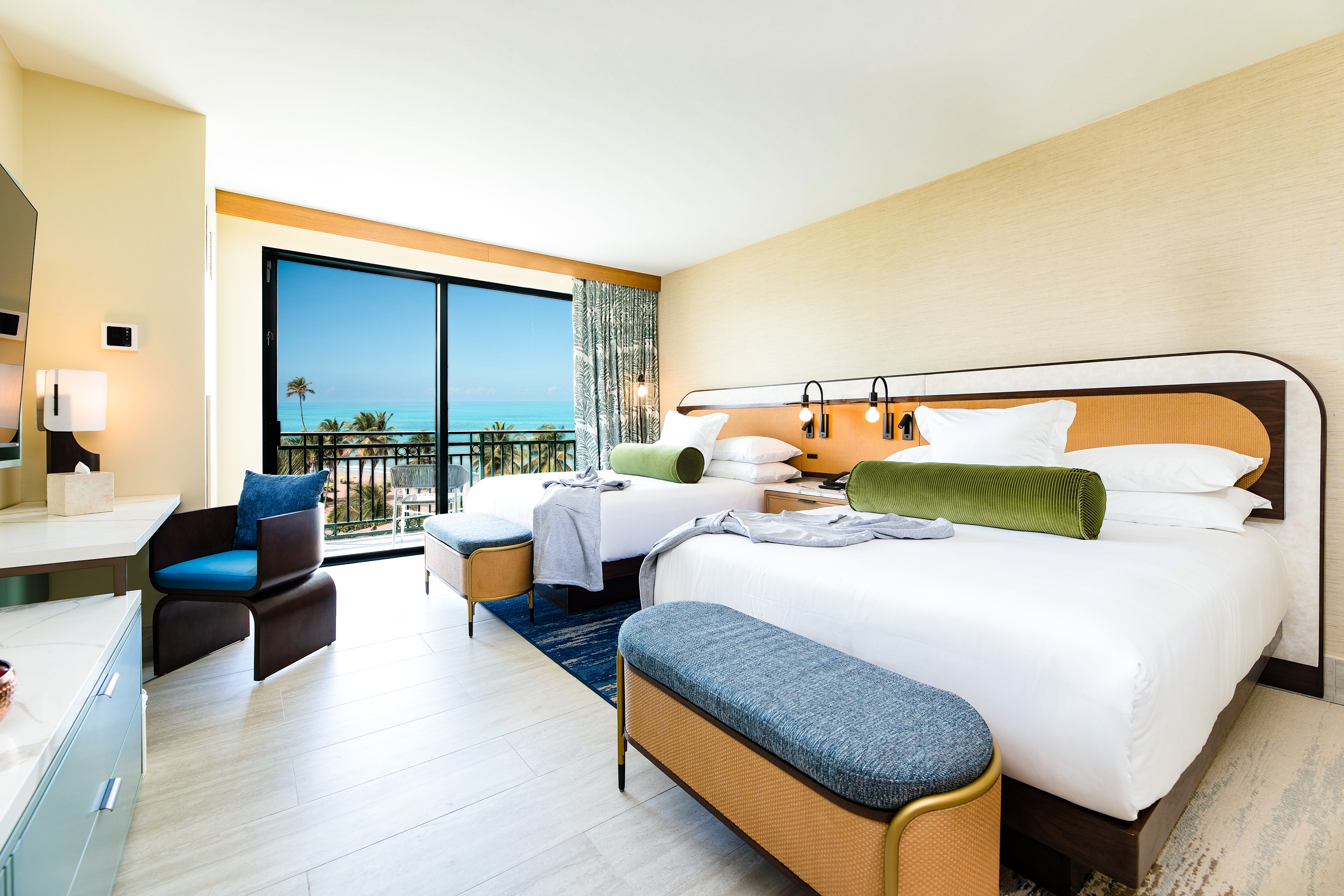 Guest room at the Wyndham Grand Rio Mar Rainforest Beach and Golf Resort in Rio Grande, Other than US/Canada