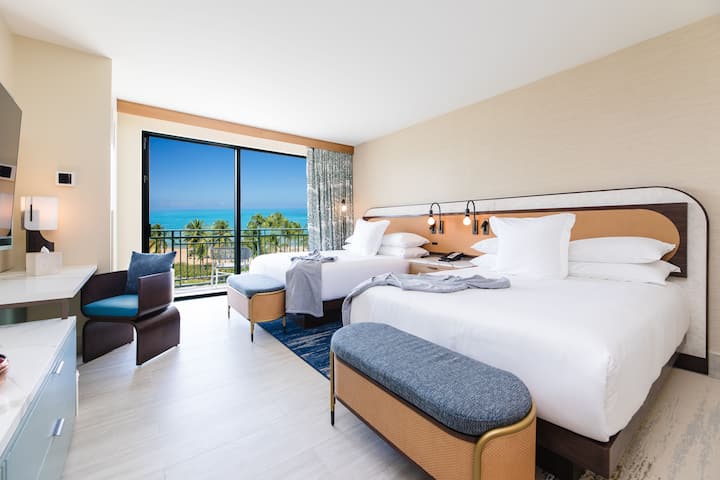 Guest room at the Wyndham Grand Rio Mar Rainforest Beach and Golf Resort in Rio Grande, Other than US/Canada