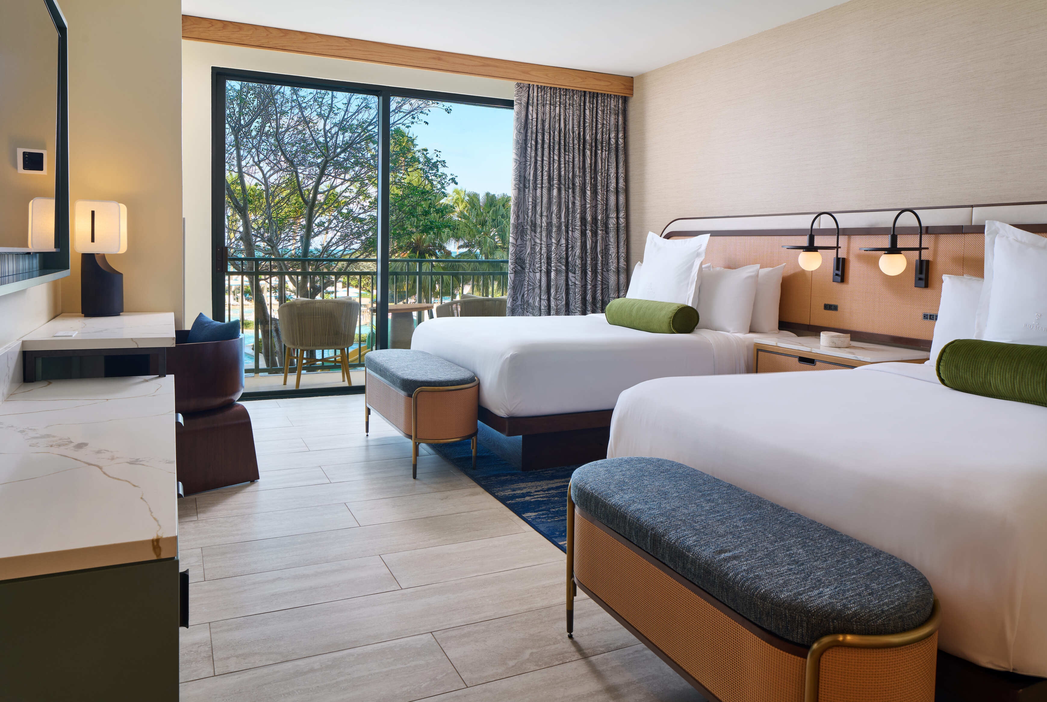 Guest room at the Wyndham Grand Rio Mar Rainforest Beach and Golf Resort in Rio Grande, Other than US/Canada